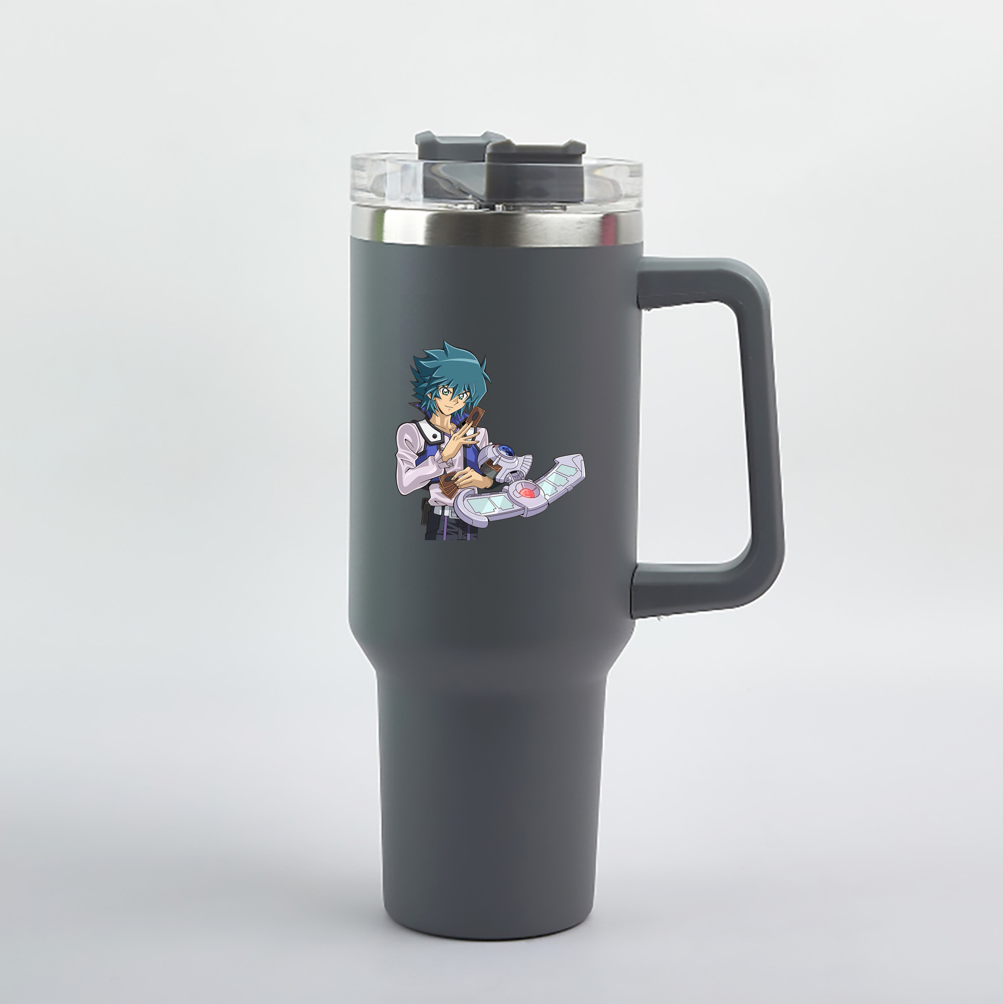 （画像用） 遊☆戯☆王 Yu-Gi-Oh! 1200mL車用タンブラー（カラープリント）