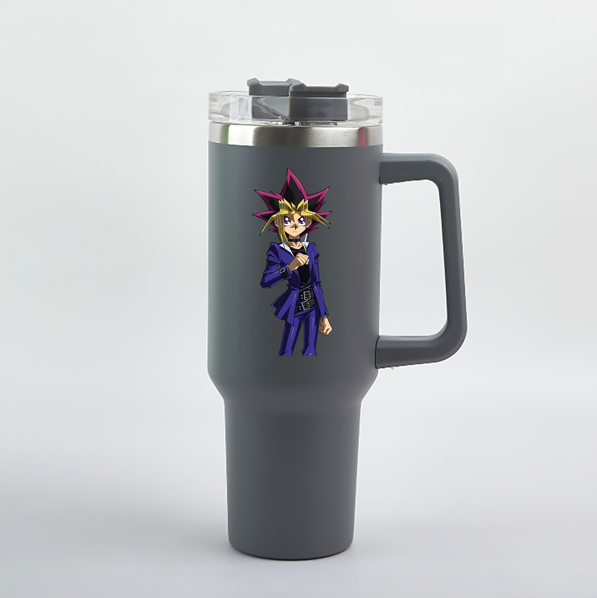 （画像用） 遊☆戯☆王 Yu-Gi-Oh! 1200mL車用タンブラー（カラープリント）