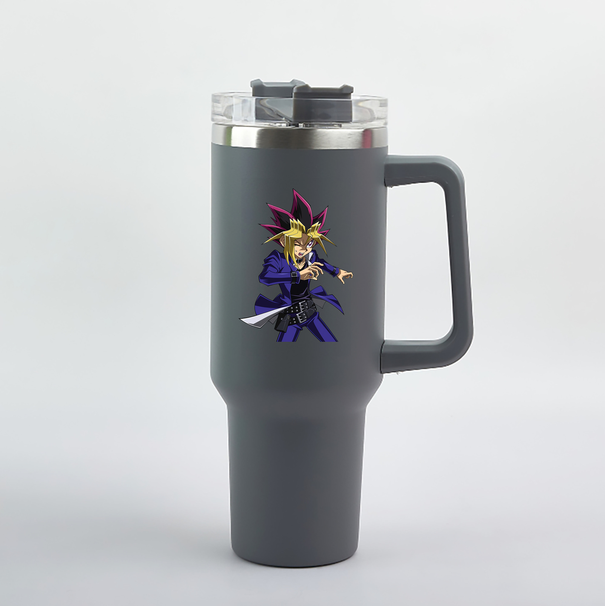 （画像用） 遊☆戯☆王 Yu-Gi-Oh! 1200mL車用タンブラー（カラープリント）