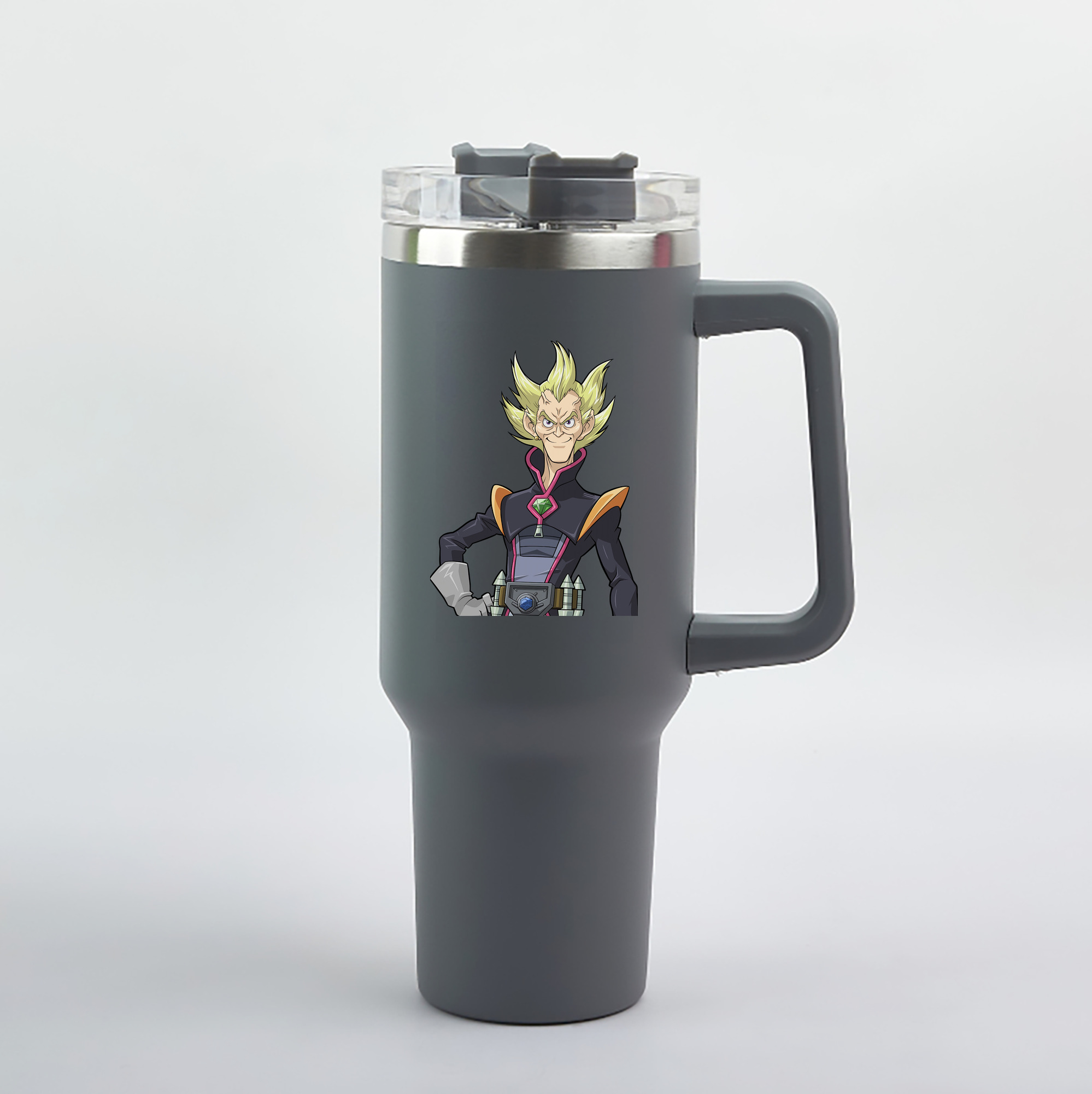（画像用） 遊☆戯☆王 Yu-Gi-Oh! 1200mL車用タンブラー（カラープリント）