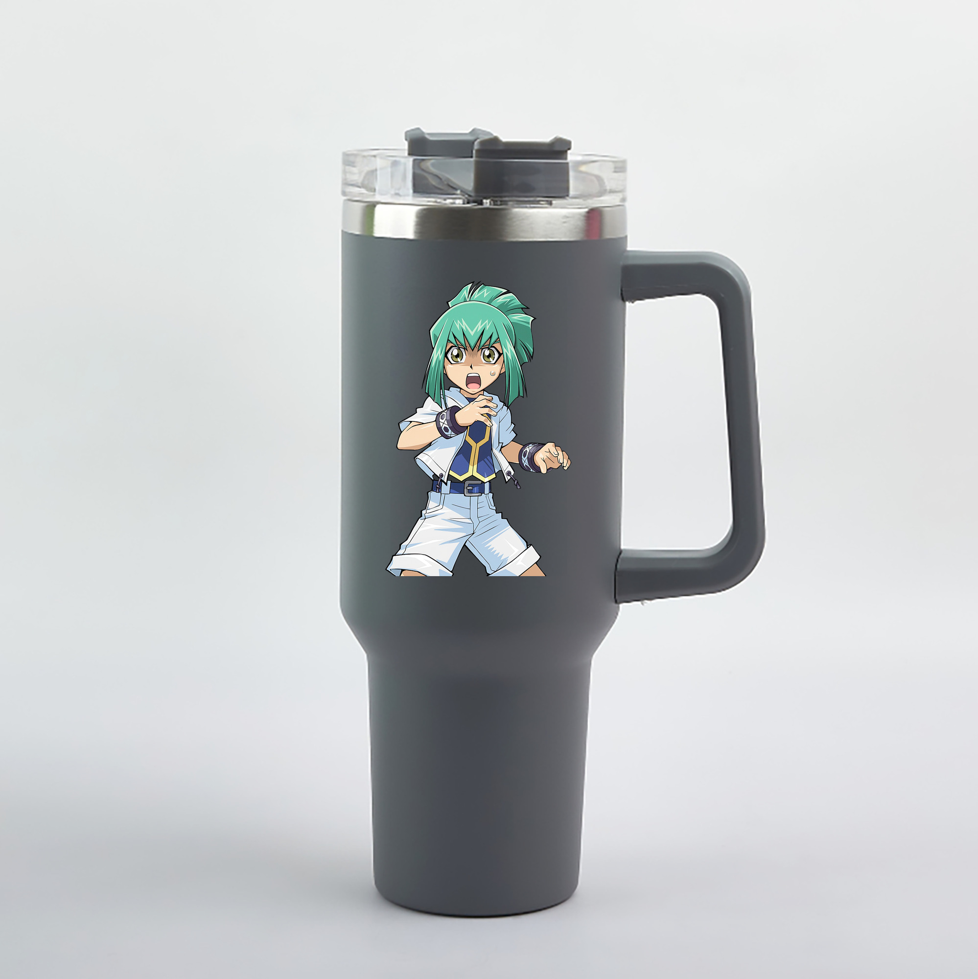 （画像用） 遊☆戯☆王 Yu-Gi-Oh! 1200mL車用タンブラー（カラープリント）