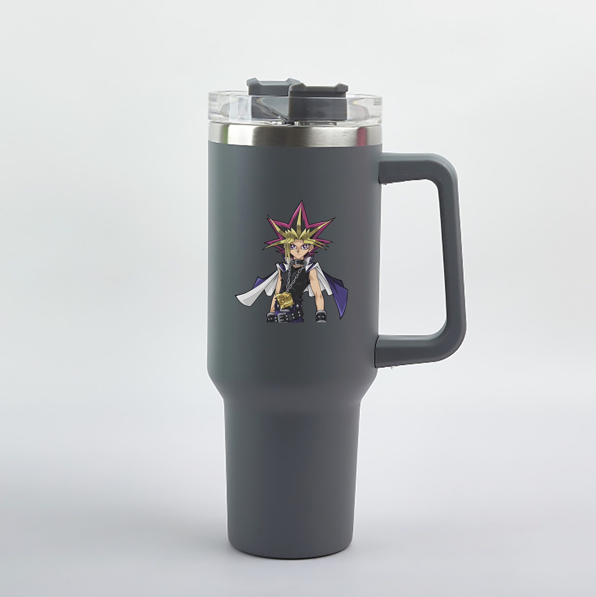 （画像用） 遊☆戯☆王 Yu-Gi-Oh! 1200mL車用タンブラー（カラープリント）