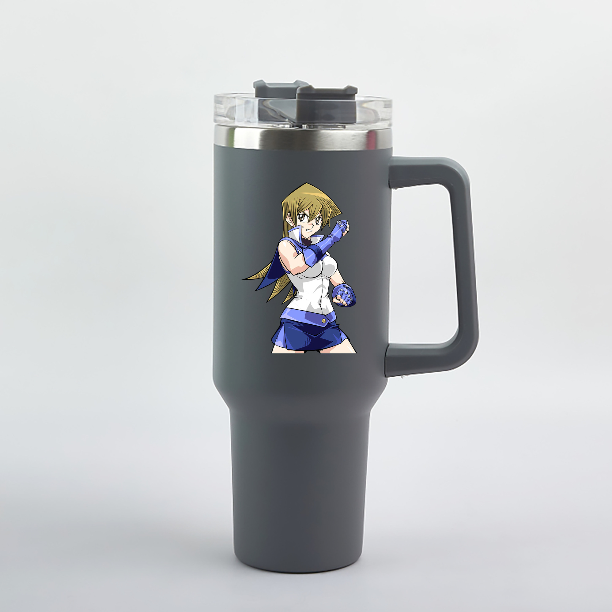 （画像用） 遊☆戯☆王 Yu-Gi-Oh! 1200mL車用タンブラー（カラープリント）