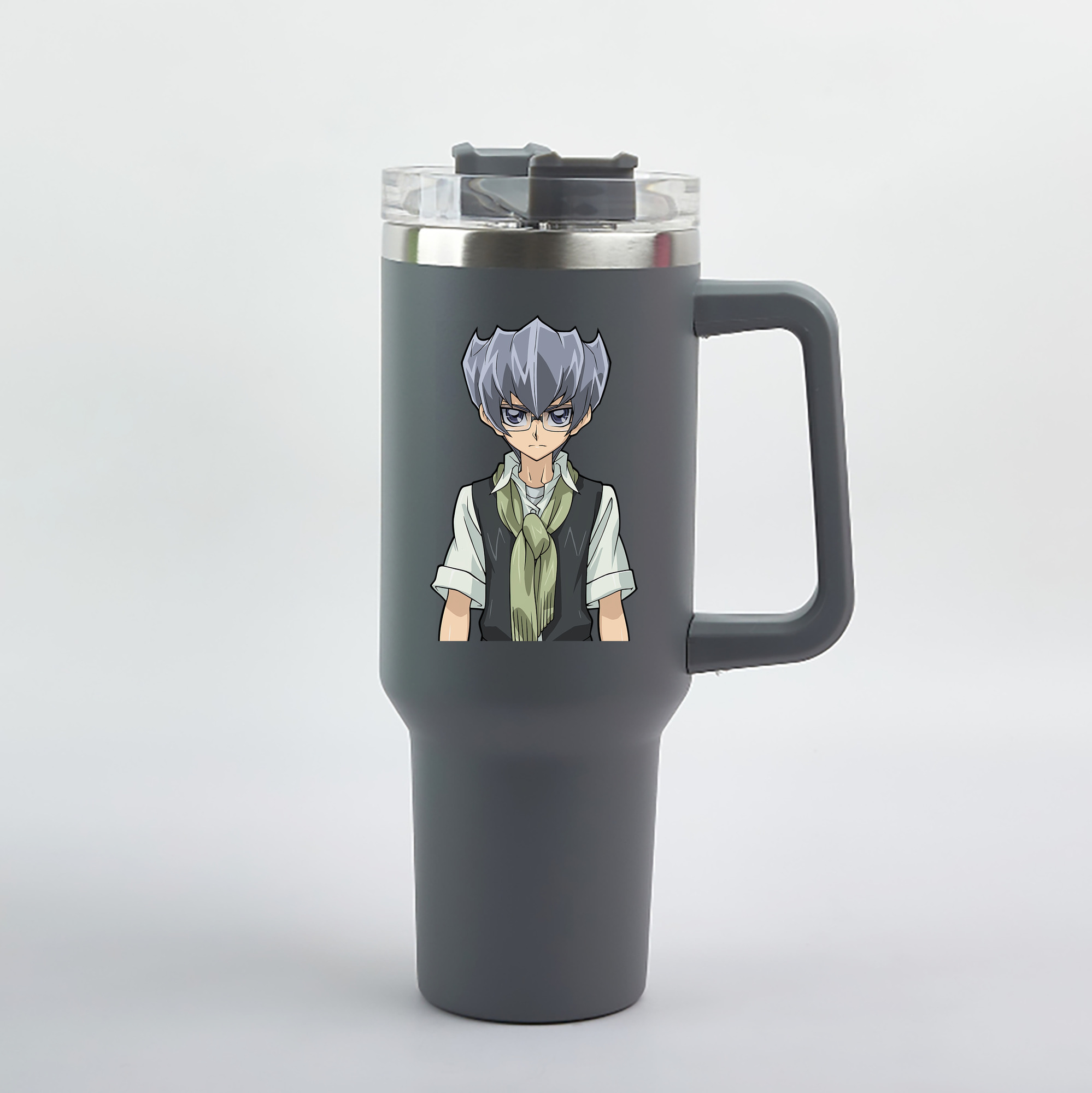 （画像用） 遊☆戯☆王 Yu-Gi-Oh! 1200mL車用タンブラー（カラープリント）