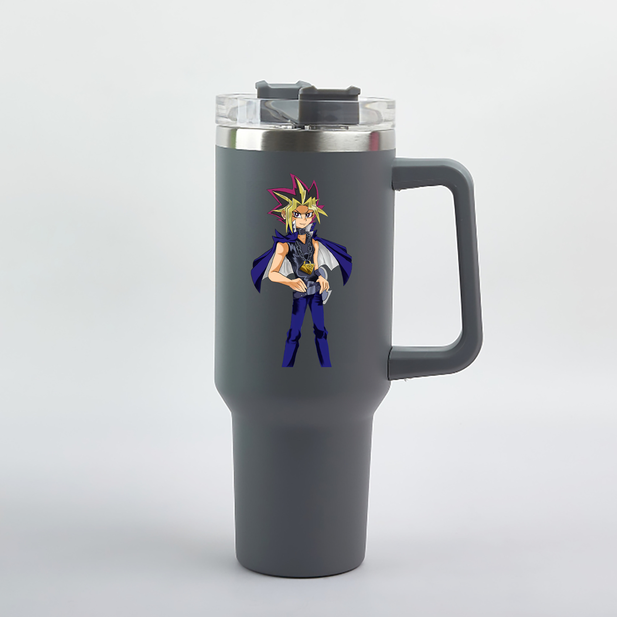 （画像用） 遊☆戯☆王 Yu-Gi-Oh! 1200mL車用タンブラー（カラープリント）