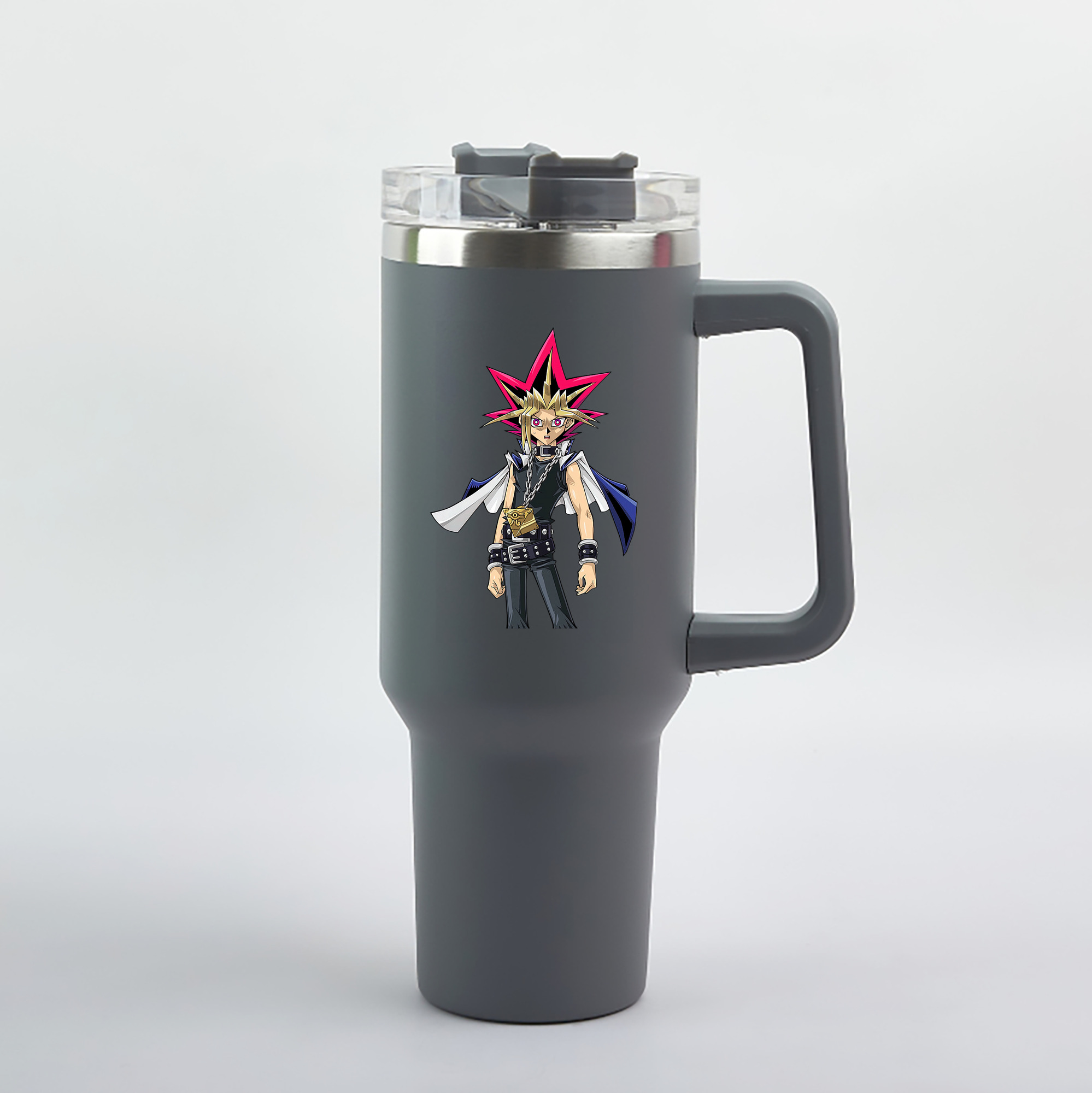 （画像用） 遊☆戯☆王 Yu-Gi-Oh! 1200mL車用タンブラー（カラープリント）