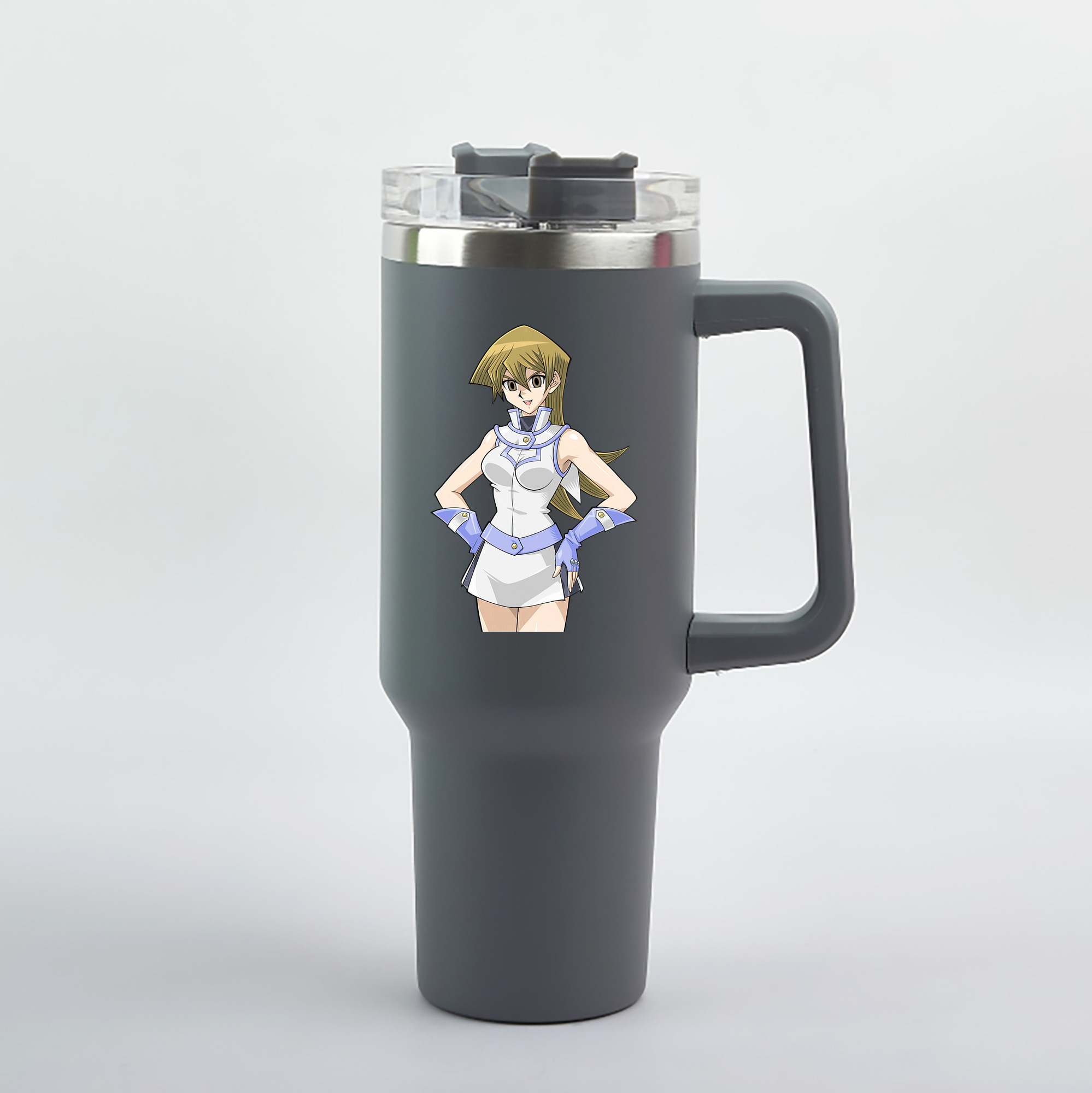 （画像用） 遊☆戯☆王 Yu-Gi-Oh! 1200mL車用タンブラー（カラープリント）