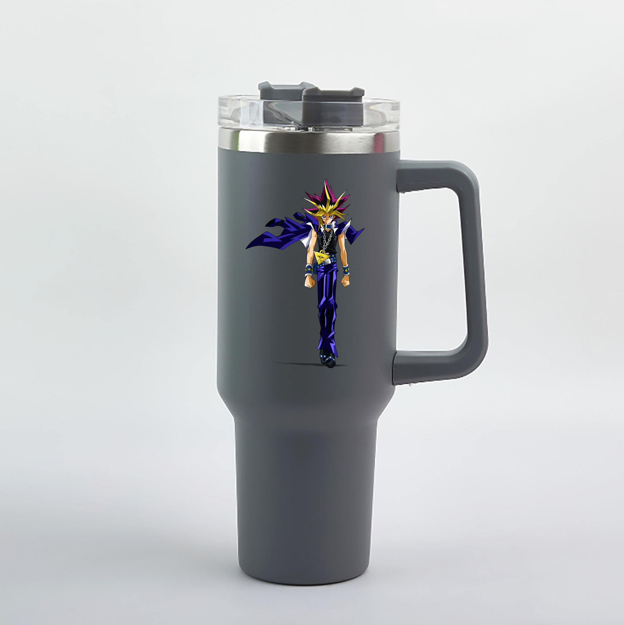 （画像用） 遊☆戯☆王 Yu-Gi-Oh! 1200mL車用タンブラー（カラープリント）