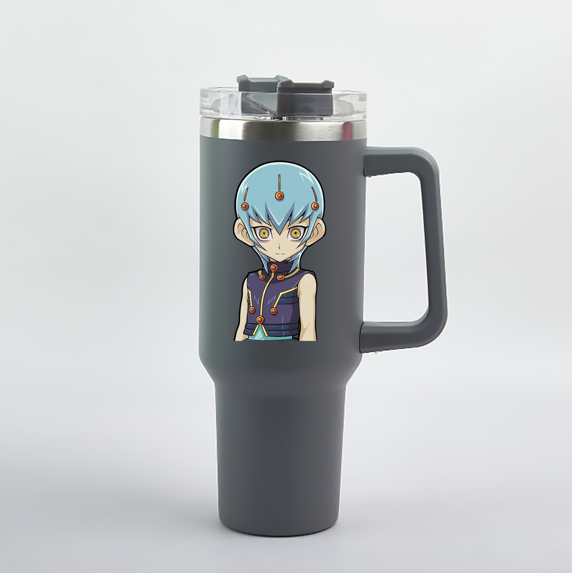 （画像用） 遊☆戯☆王 Yu-Gi-Oh! 1200mL車用タンブラー（カラープリント）