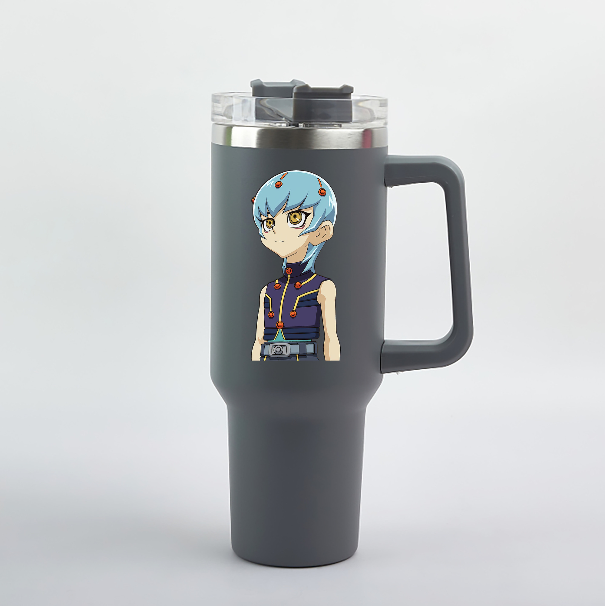 （画像用） 遊☆戯☆王 Yu-Gi-Oh! 1200mL車用タンブラー（カラープリント）
