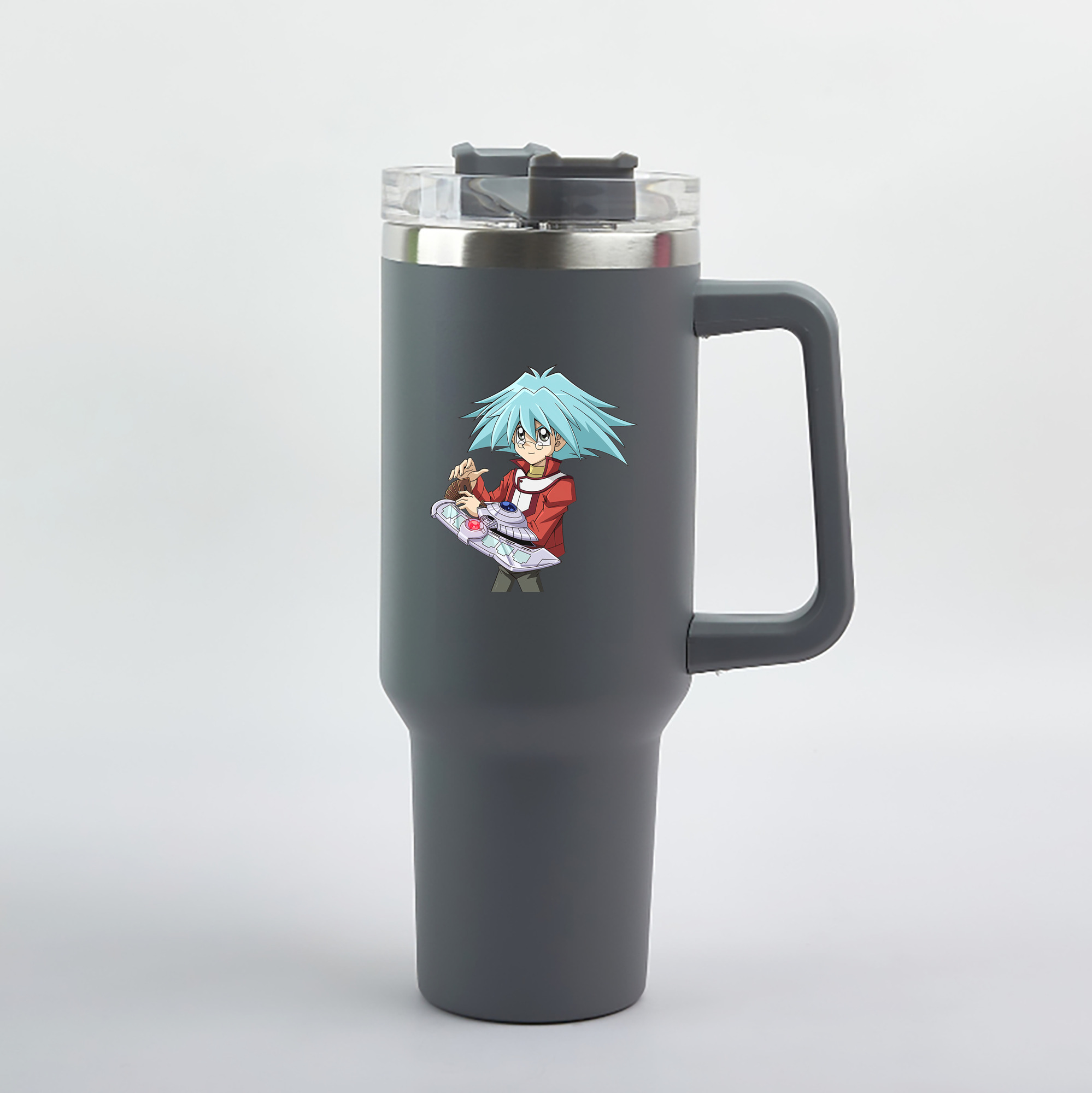 （画像用） 遊☆戯☆王 Yu-Gi-Oh! 1200mL車用タンブラー（カラープリント）