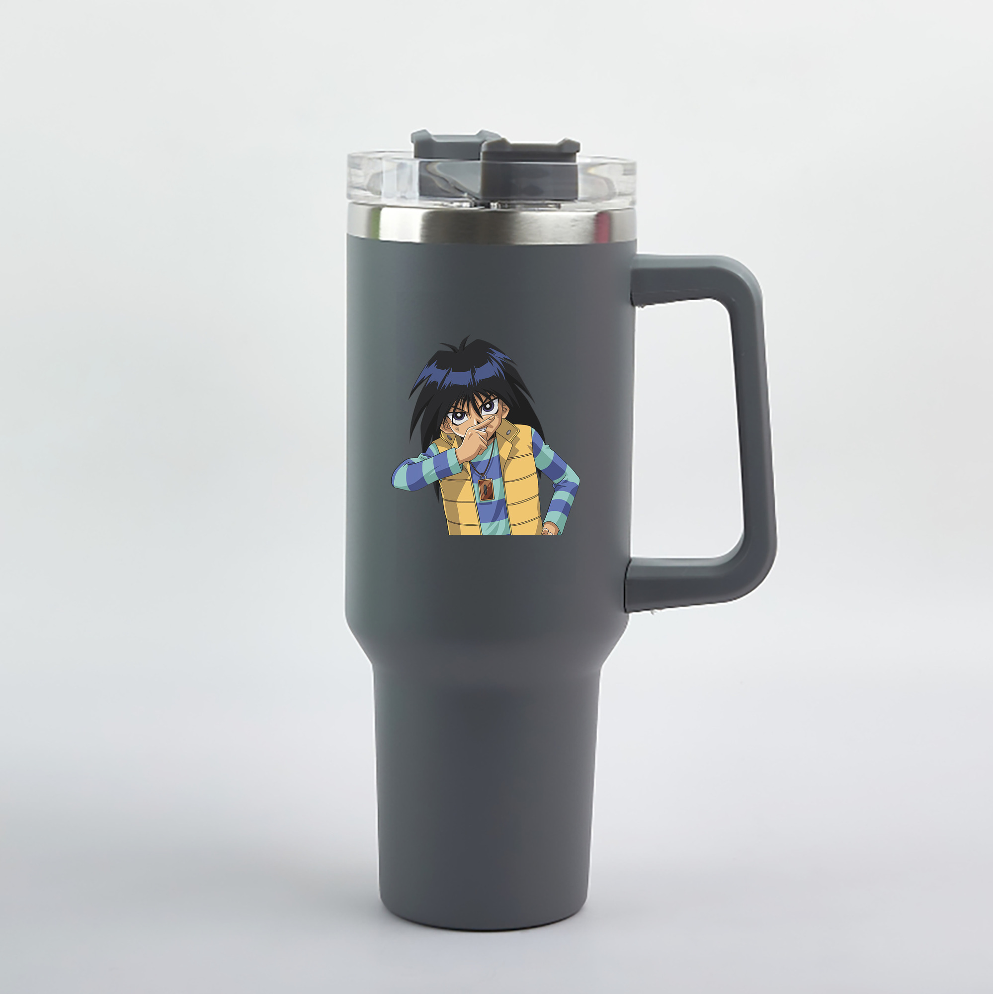 （画像用） 遊☆戯☆王 Yu-Gi-Oh! 1200mL車用タンブラー（カラープリント）