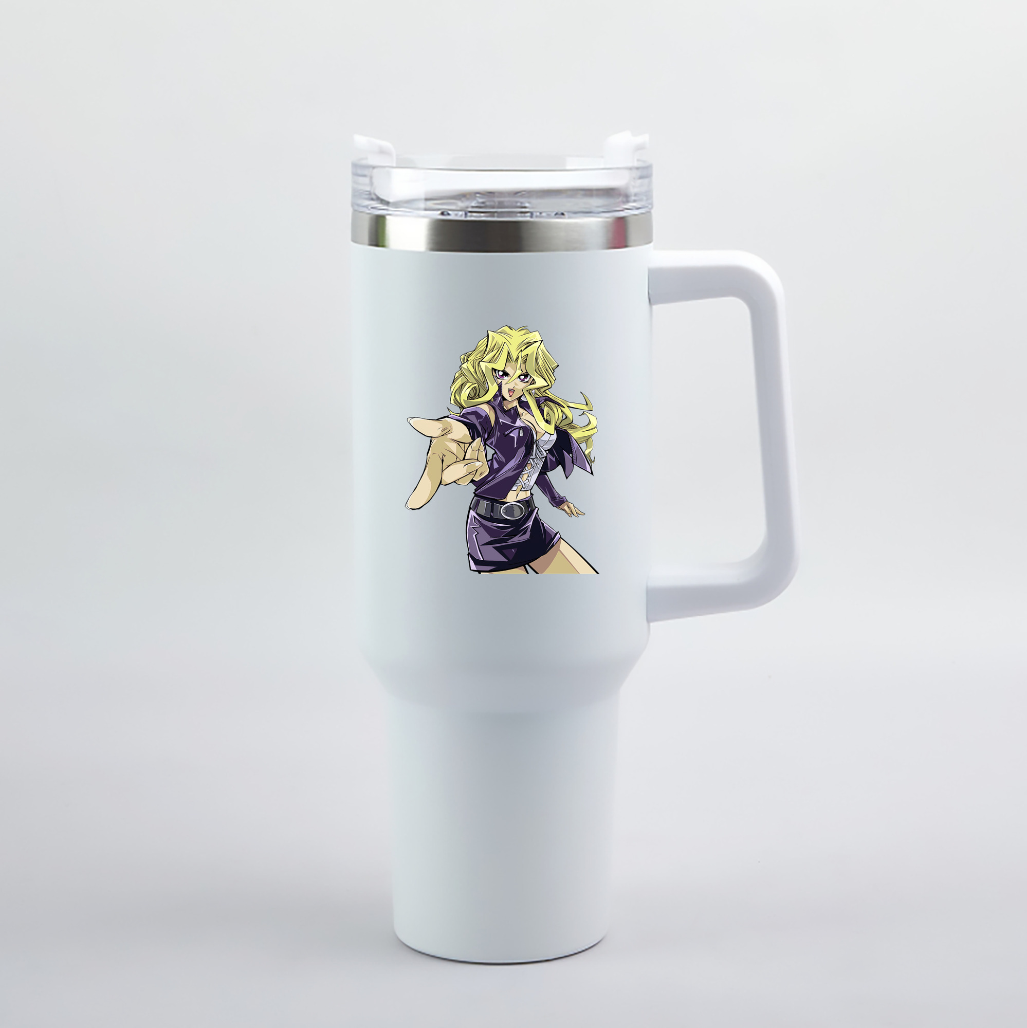 （画像用） 遊☆戯☆王 Yu-Gi-Oh! 1200mL車用タンブラー（カラープリント）