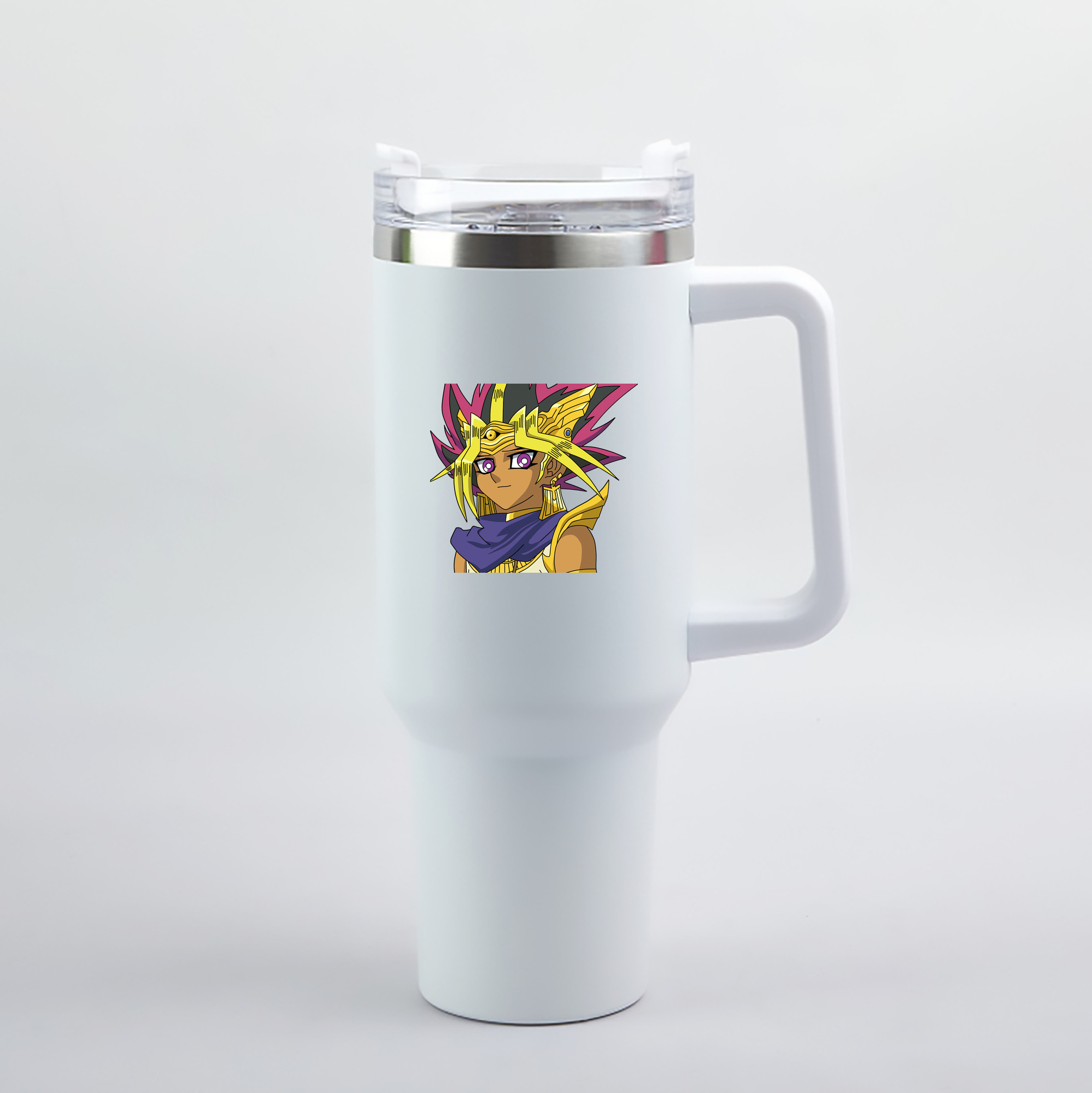 （画像用） 遊☆戯☆王 Yu-Gi-Oh! 1200mL車用タンブラー（カラープリント）