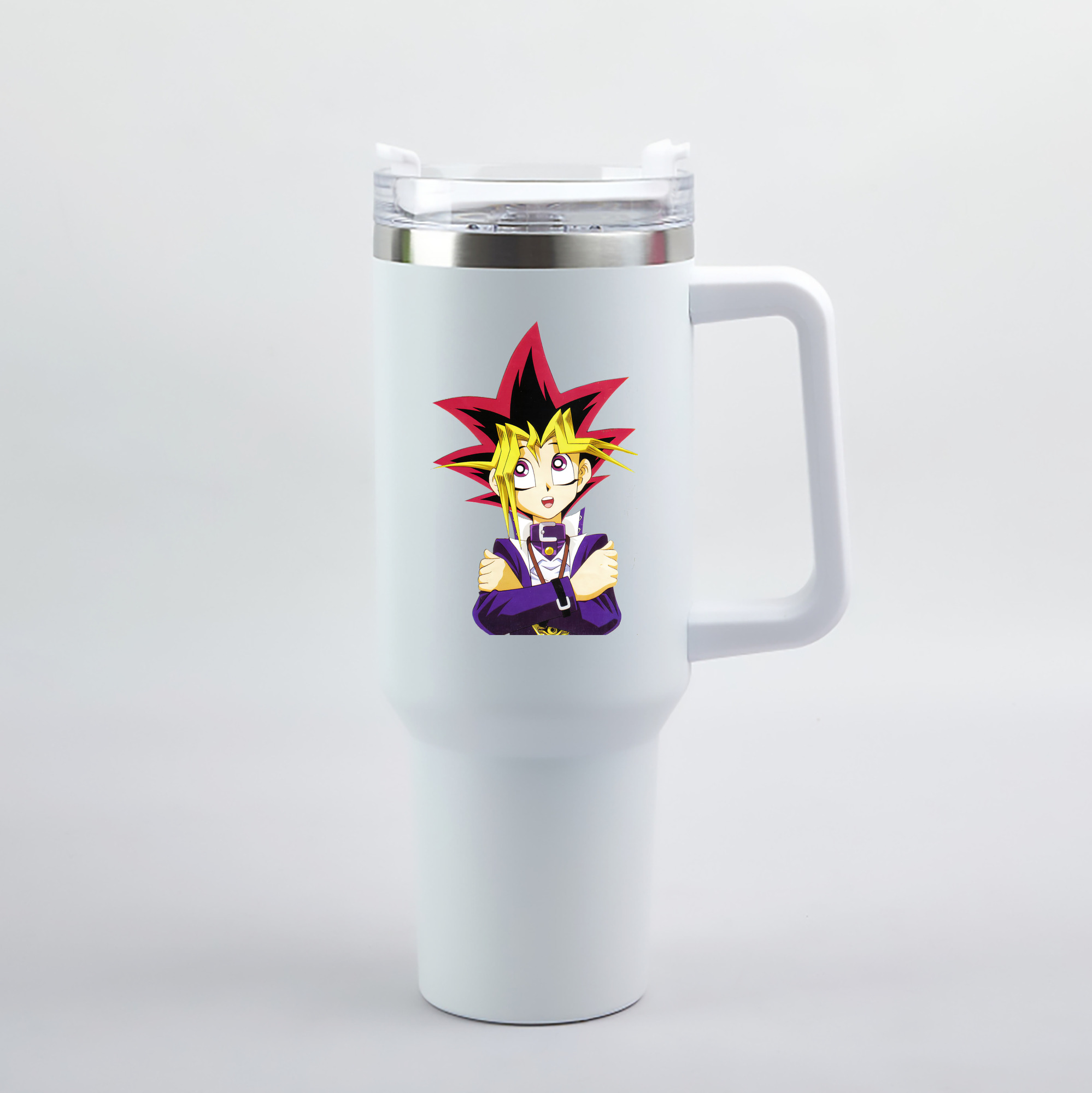 （画像用） 遊☆戯☆王 Yu-Gi-Oh! 1200mL車用タンブラー（カラープリント）