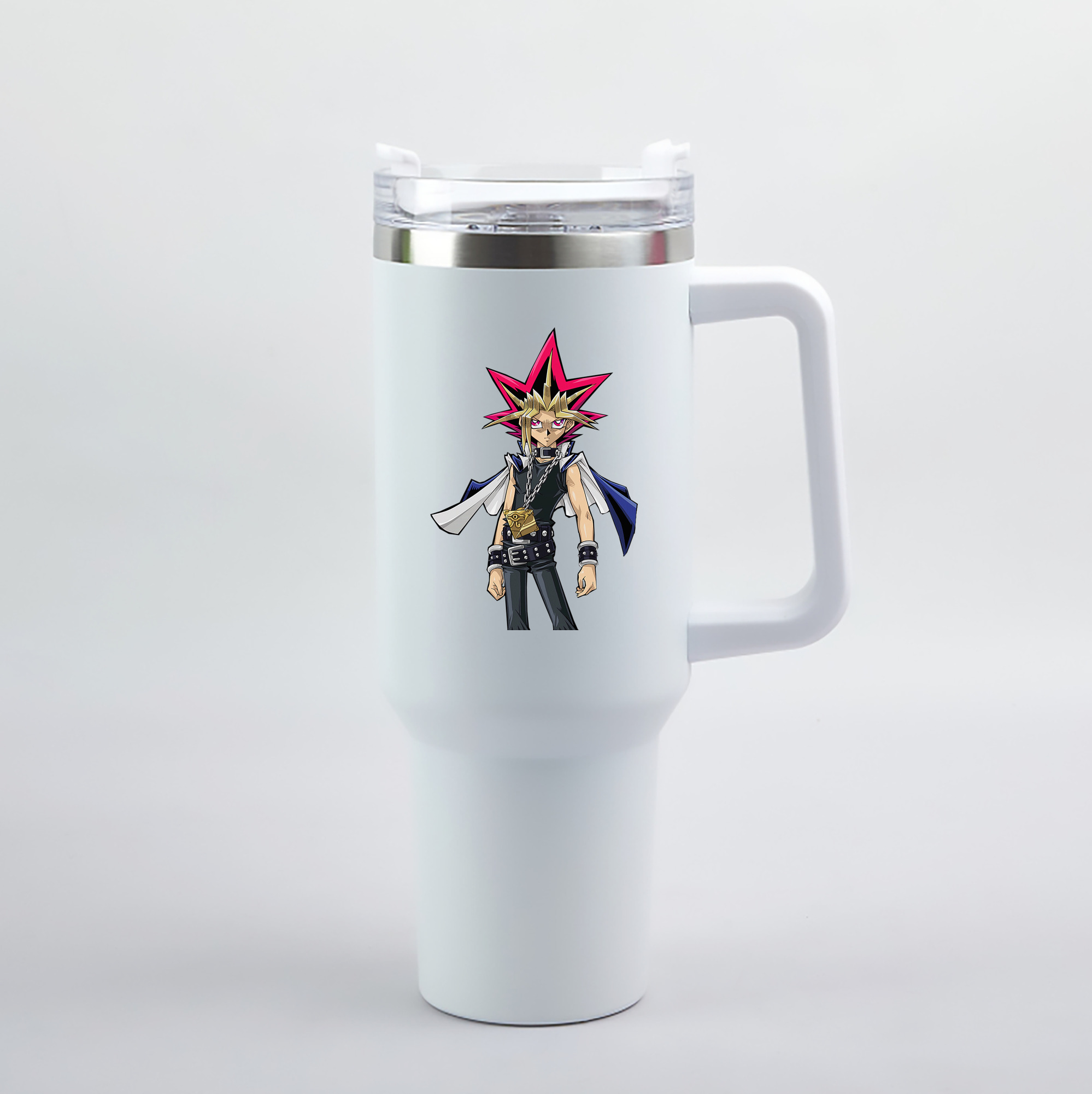 （画像用） 遊☆戯☆王 Yu-Gi-Oh! 1200mL車用タンブラー（カラープリント）