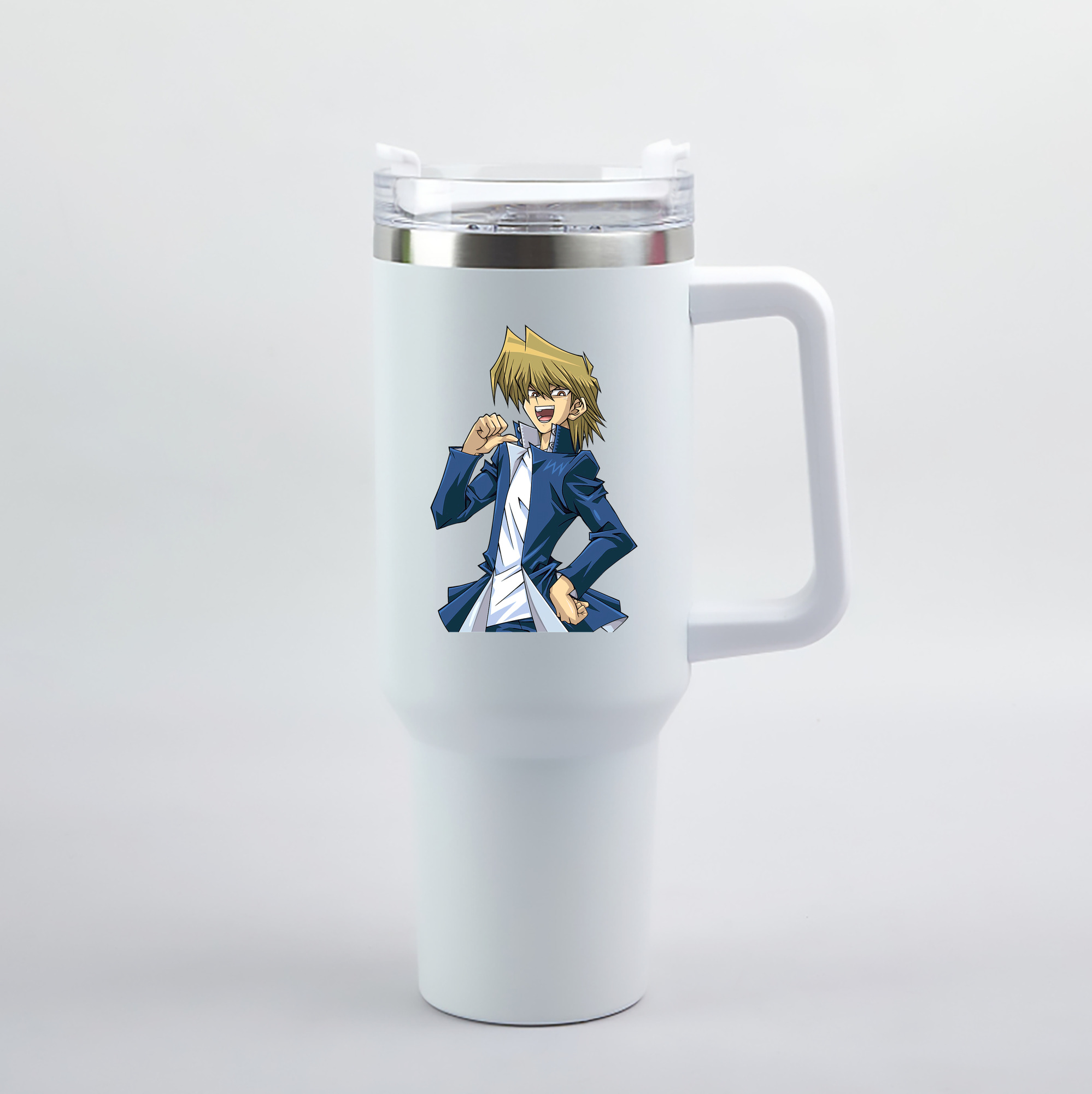 （画像用） 遊☆戯☆王 Yu-Gi-Oh! 1200mL車用タンブラー（カラープリント）