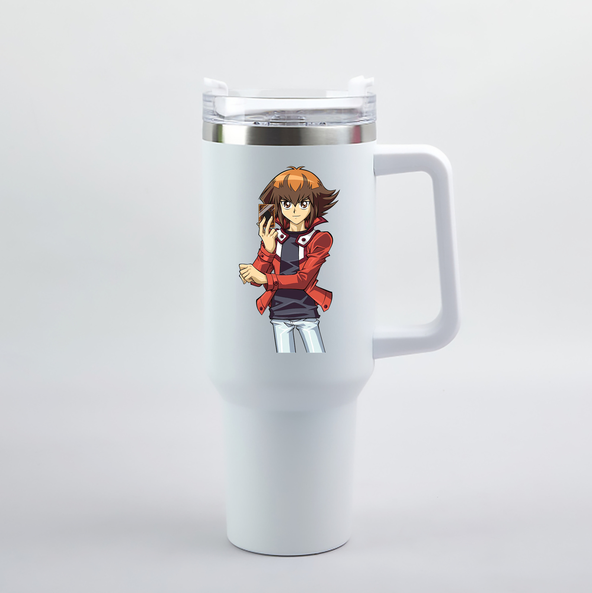 （画像用） 遊☆戯☆王 Yu-Gi-Oh! 1200mL車用タンブラー（カラープリント）