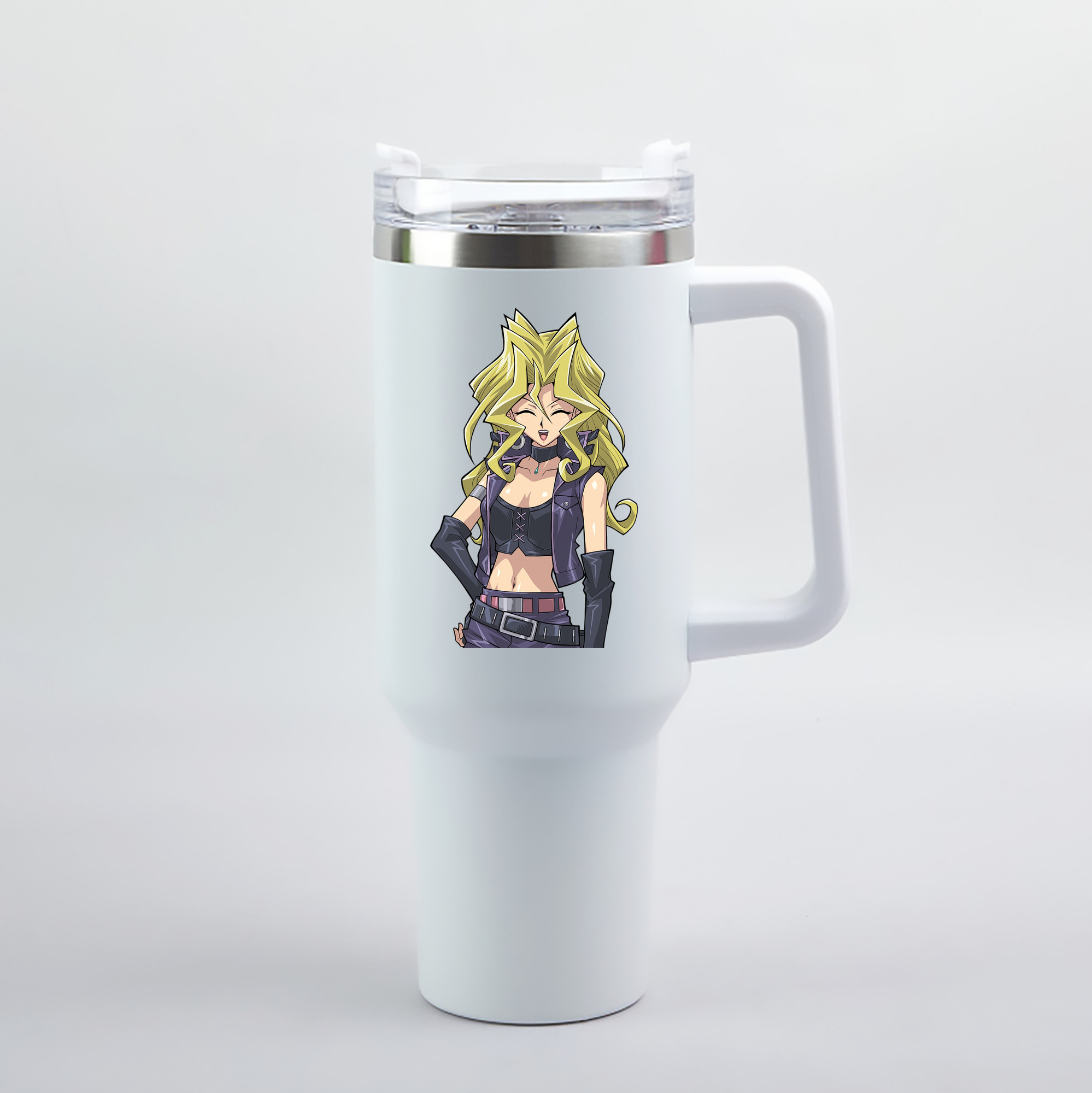 （画像用） 遊☆戯☆王 Yu-Gi-Oh! 1200mL車用タンブラー（カラープリント）