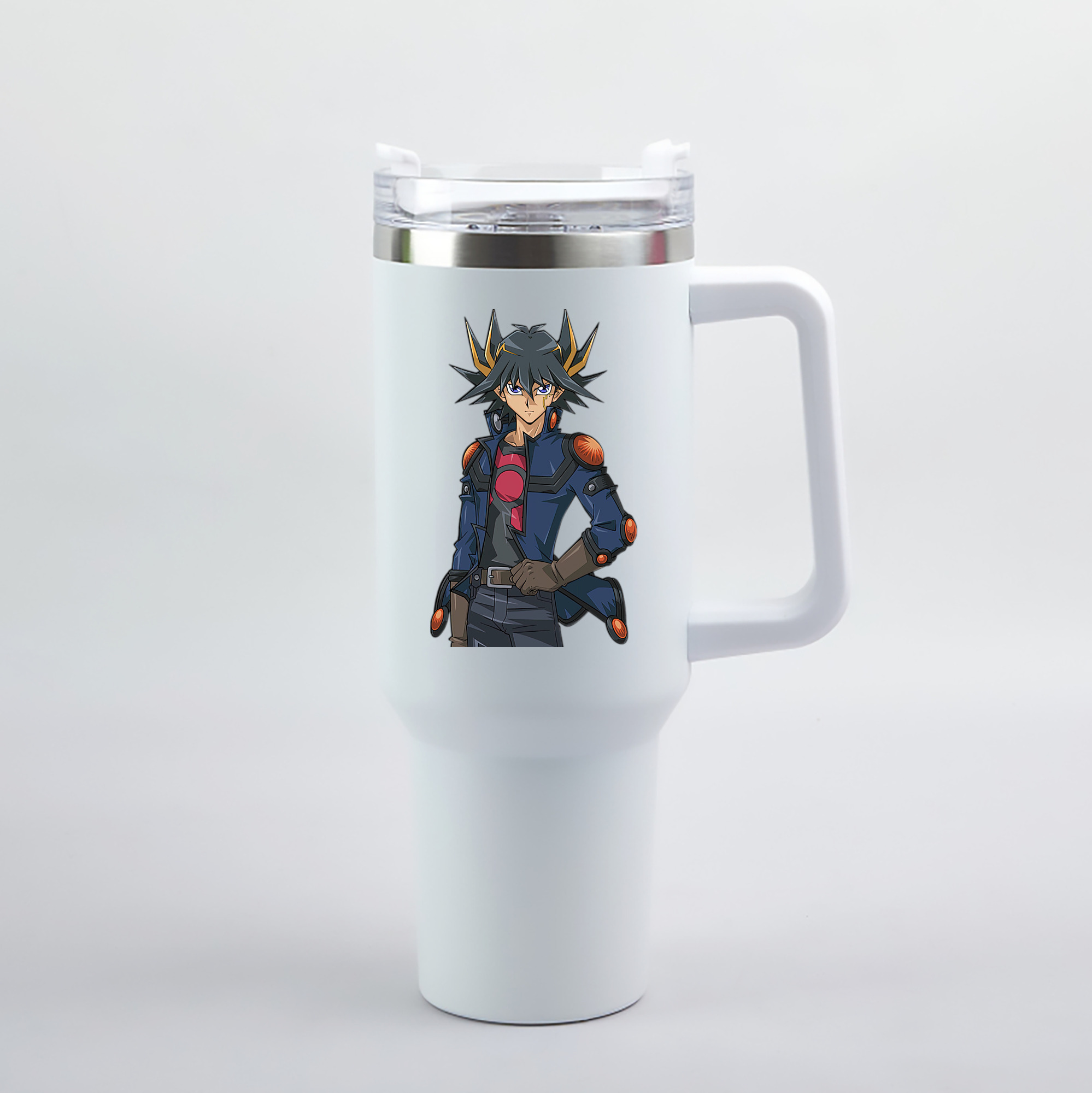 （画像用） 遊☆戯☆王 Yu-Gi-Oh! 1200mL車用タンブラー（カラープリント）