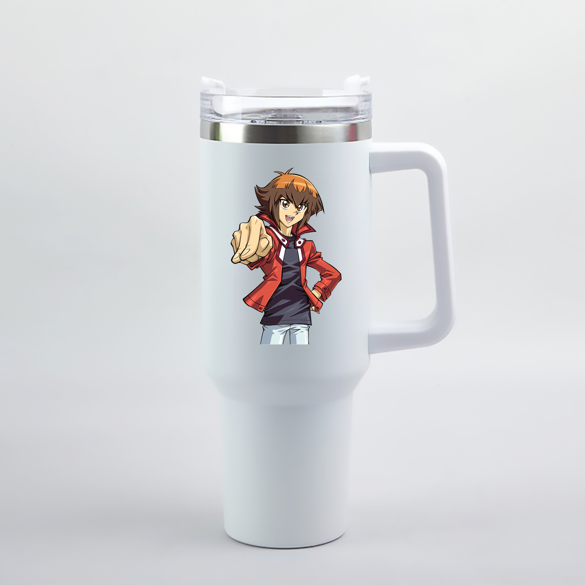 （画像用） 遊☆戯☆王 Yu-Gi-Oh! 1200mL車用タンブラー（カラープリント）
