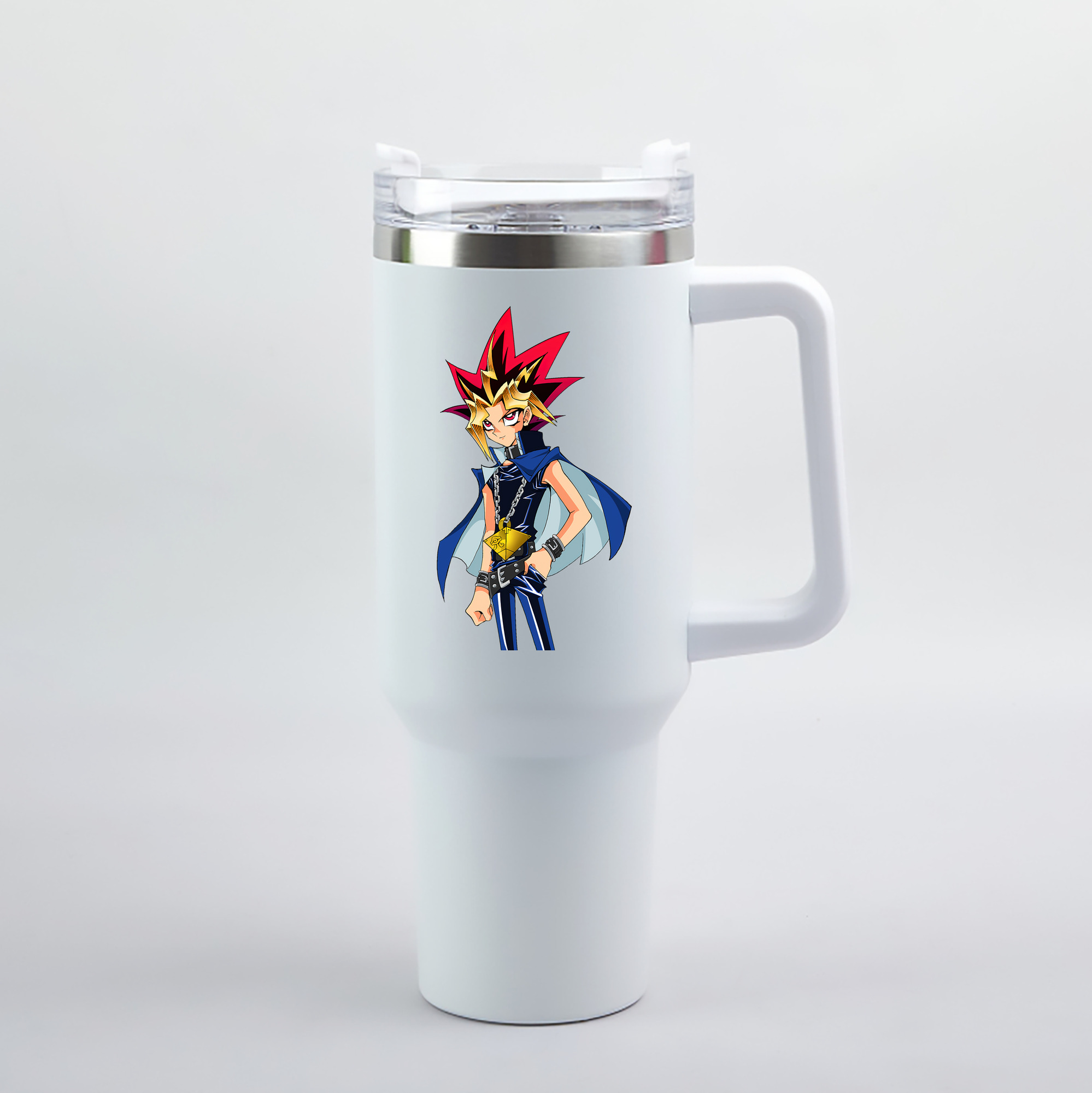 （画像用） 遊☆戯☆王 Yu-Gi-Oh! 1200mL車用タンブラー（カラープリント）