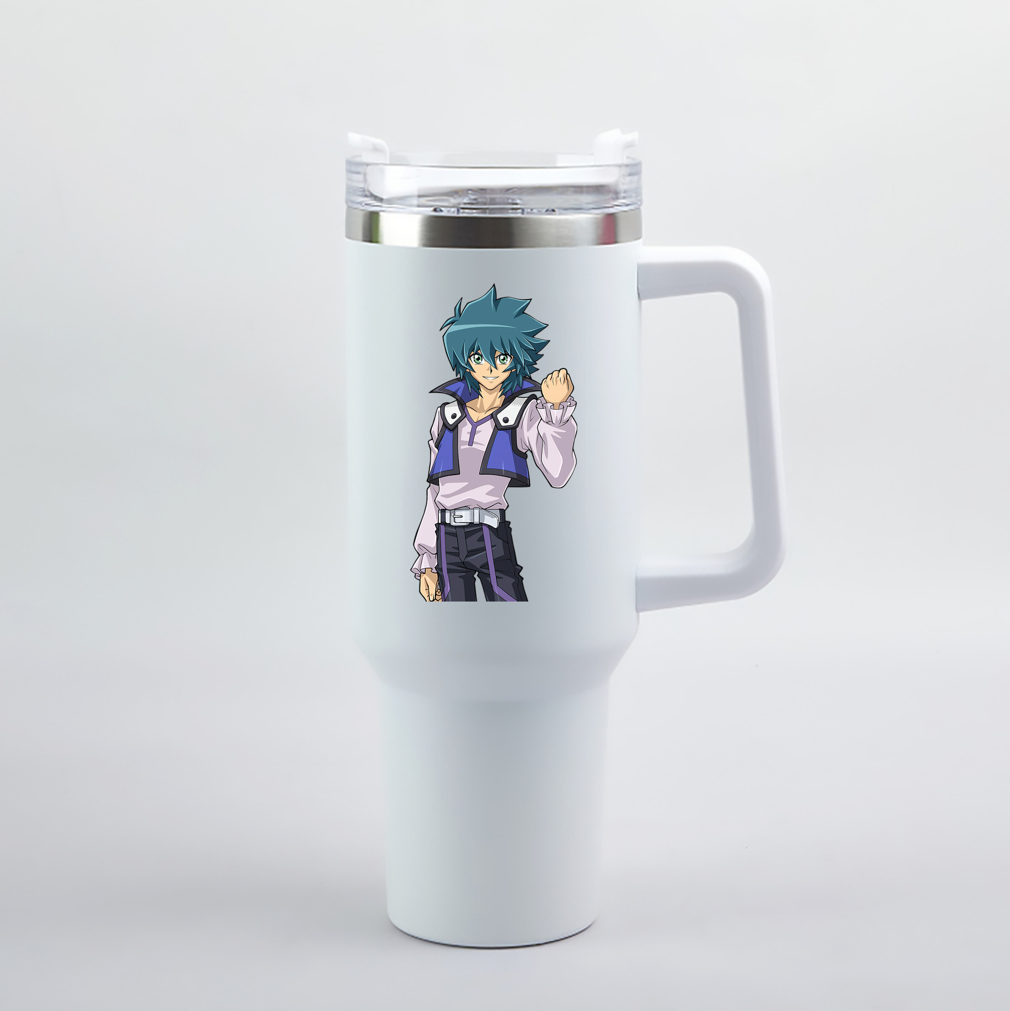 （画像用） 遊☆戯☆王 Yu-Gi-Oh! 1200mL車用タンブラー（カラープリント）