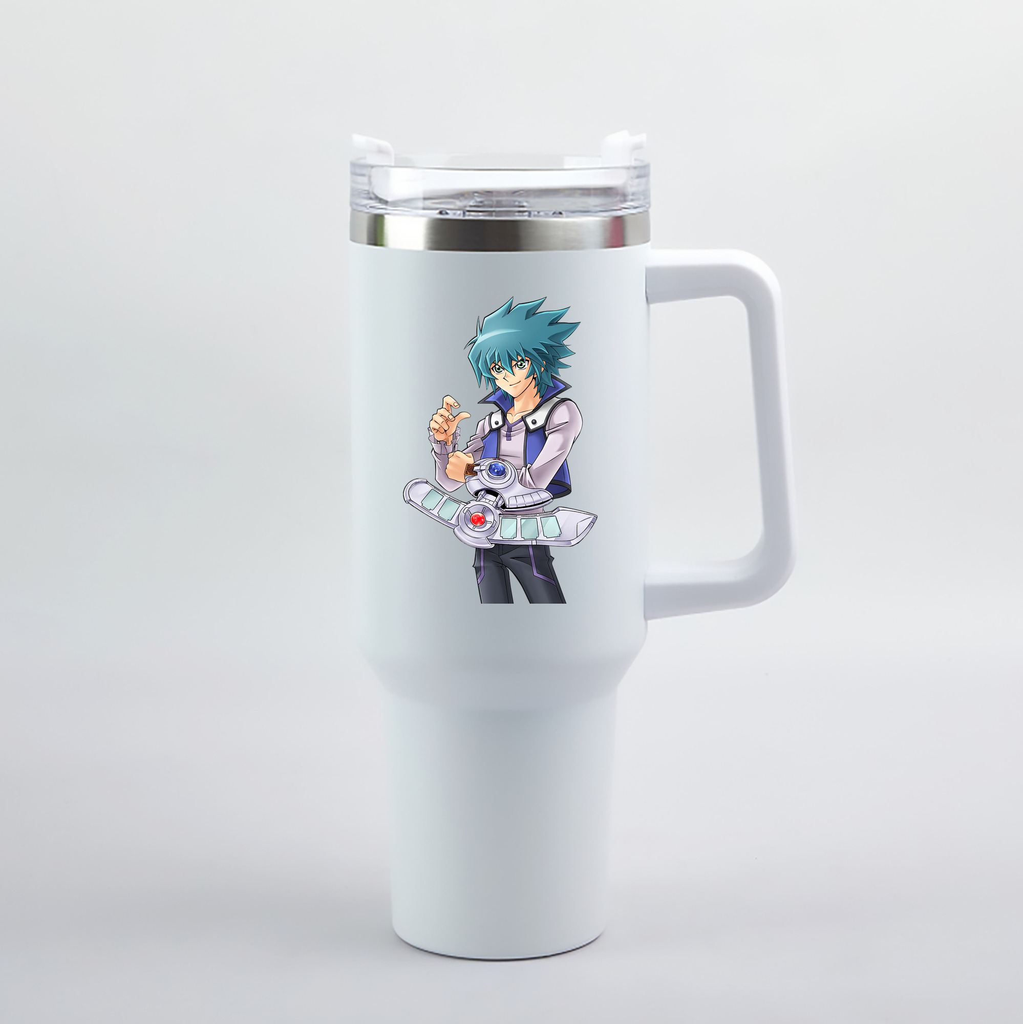 （画像用） 遊☆戯☆王 Yu-Gi-Oh! 1200mL車用タンブラー（カラープリント）
