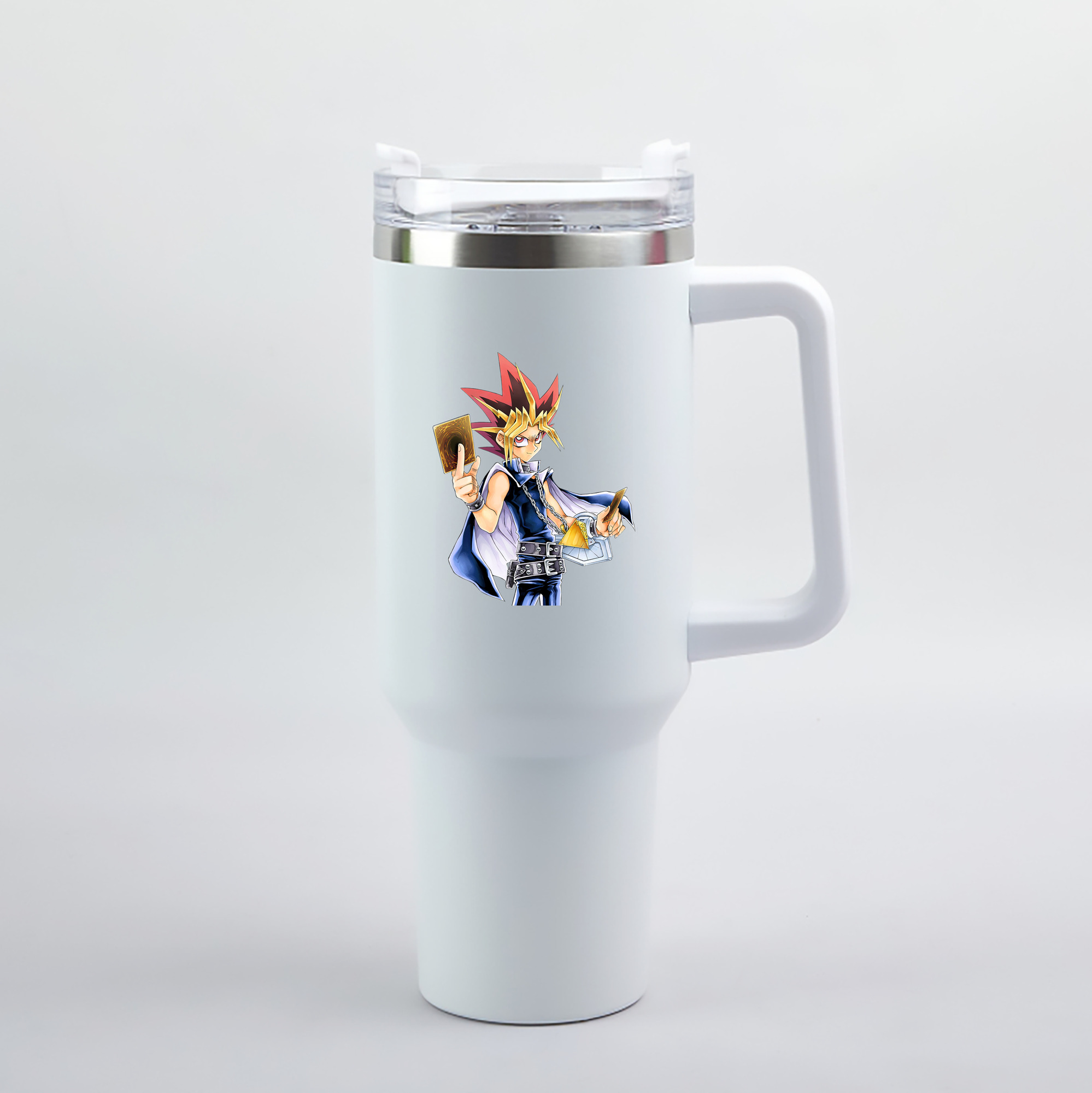 （画像用） 遊☆戯☆王 Yu-Gi-Oh! 1200mL車用タンブラー（カラープリント）