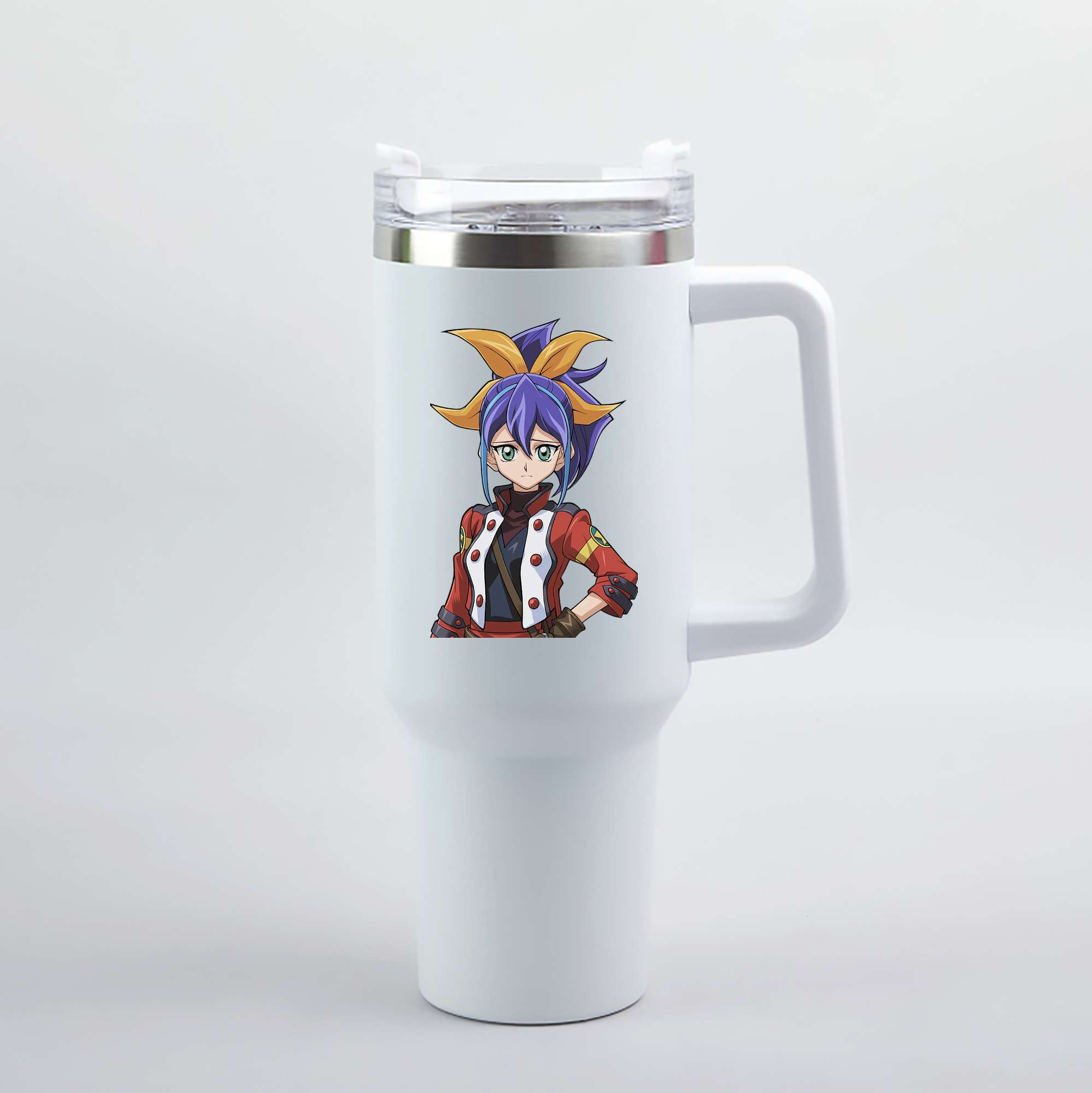 （画像用） 遊☆戯☆王 Yu-Gi-Oh! 1200mL車用タンブラー（カラープリント）