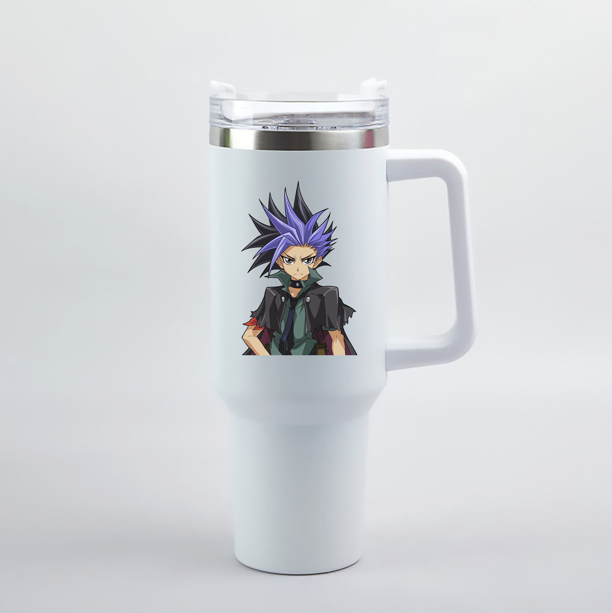 （画像用） 遊☆戯☆王 Yu-Gi-Oh! 1200mL車用タンブラー（カラープリント）