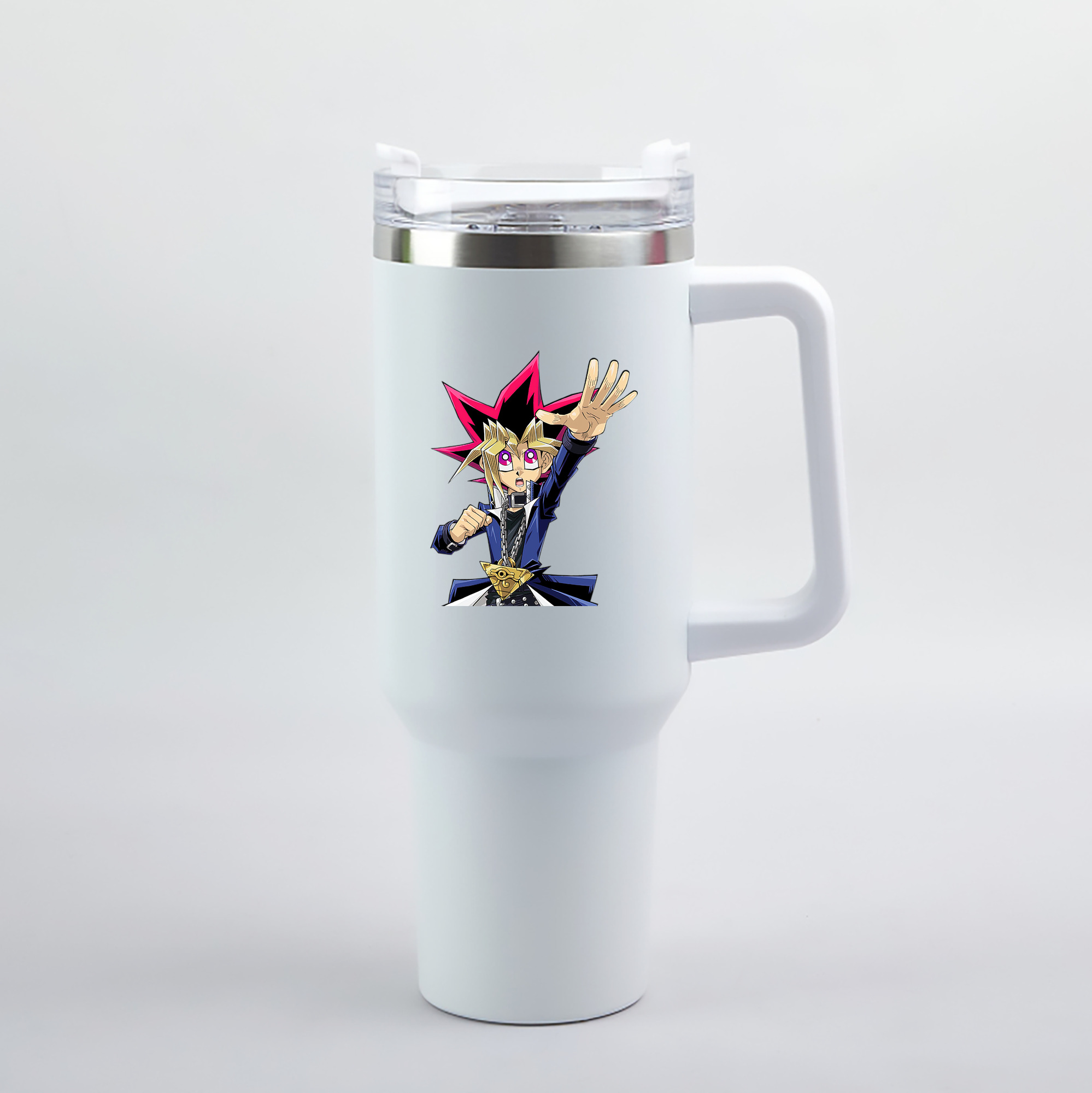 （画像用） 遊☆戯☆王 Yu-Gi-Oh! 1200mL車用タンブラー（カラープリント）