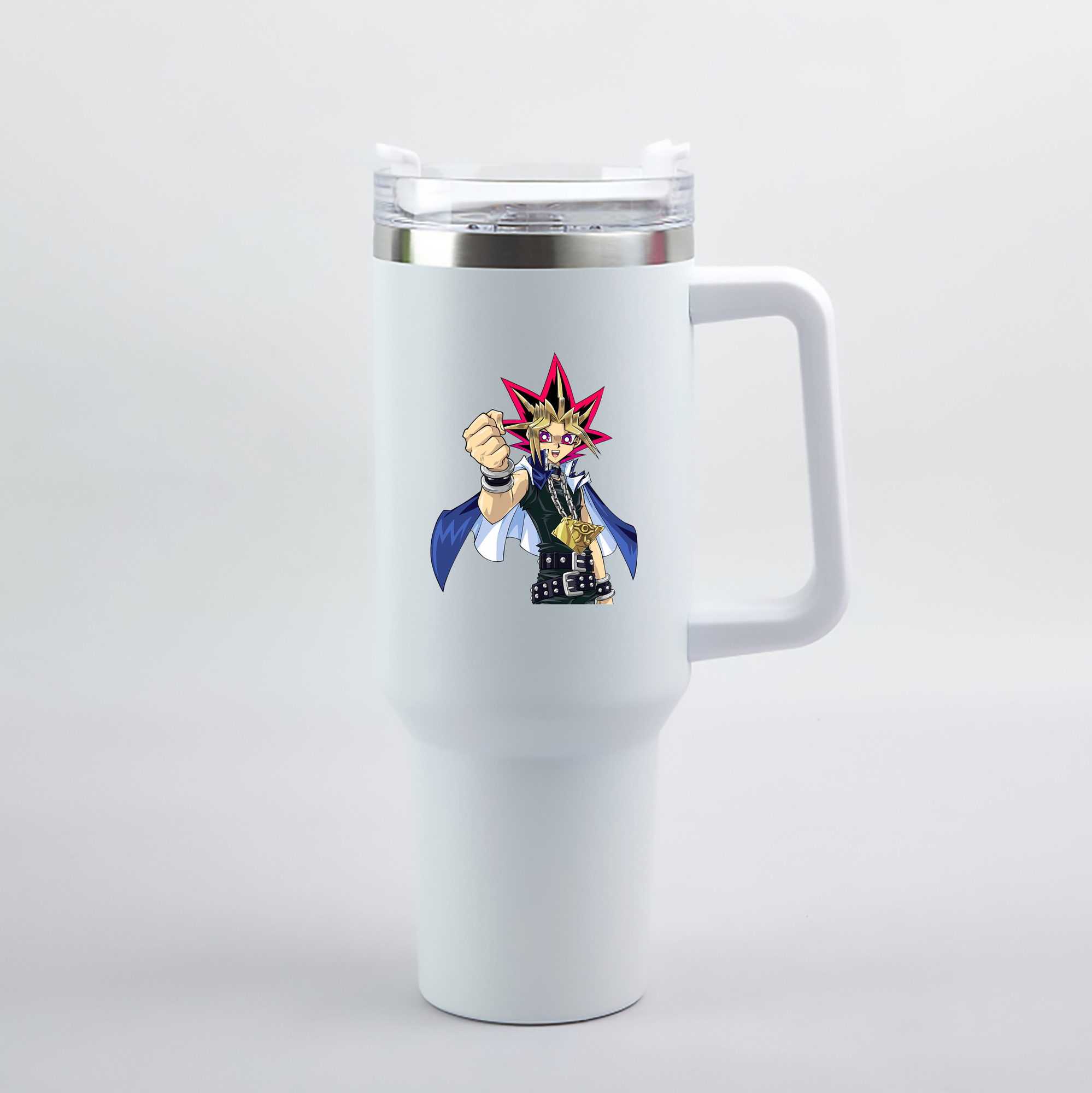 （画像用） 遊☆戯☆王 Yu-Gi-Oh! 1200mL車用タンブラー（カラープリント）