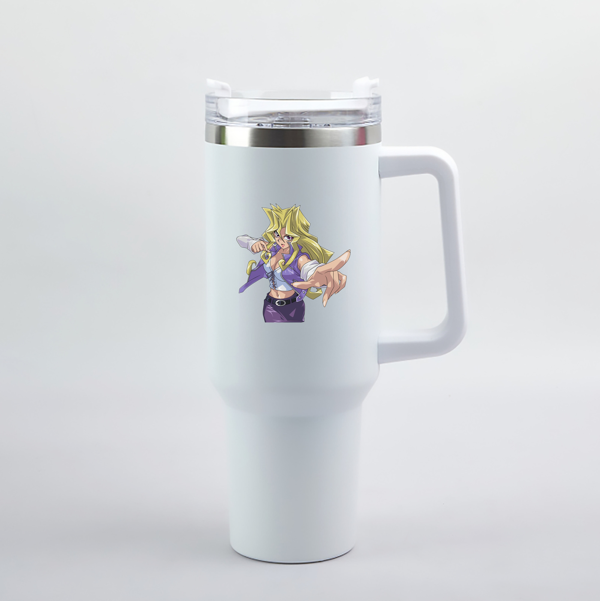 （画像用） 遊☆戯☆王 Yu-Gi-Oh! 1200mL車用タンブラー（カラープリント）