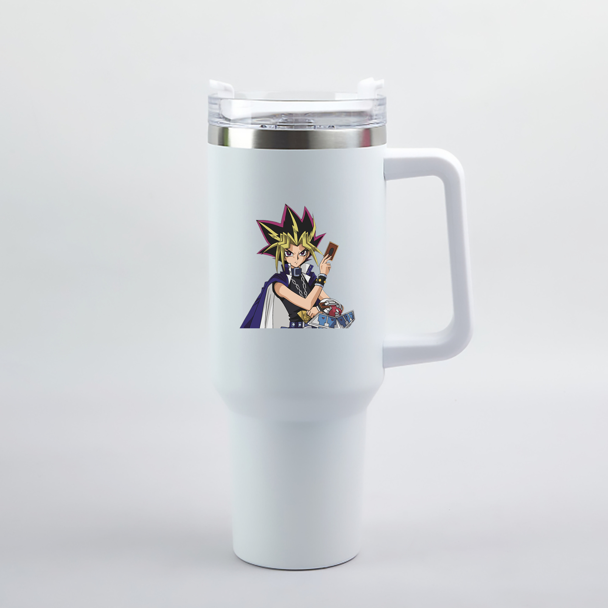 （画像用） 遊☆戯☆王 Yu-Gi-Oh! 1200mL車用タンブラー（カラープリント）