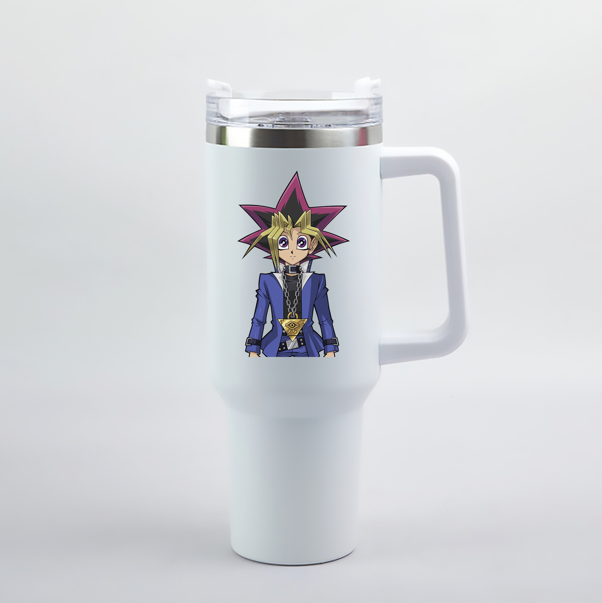 （画像用） 遊☆戯☆王 Yu-Gi-Oh! 1200mL車用タンブラー（カラープリント）