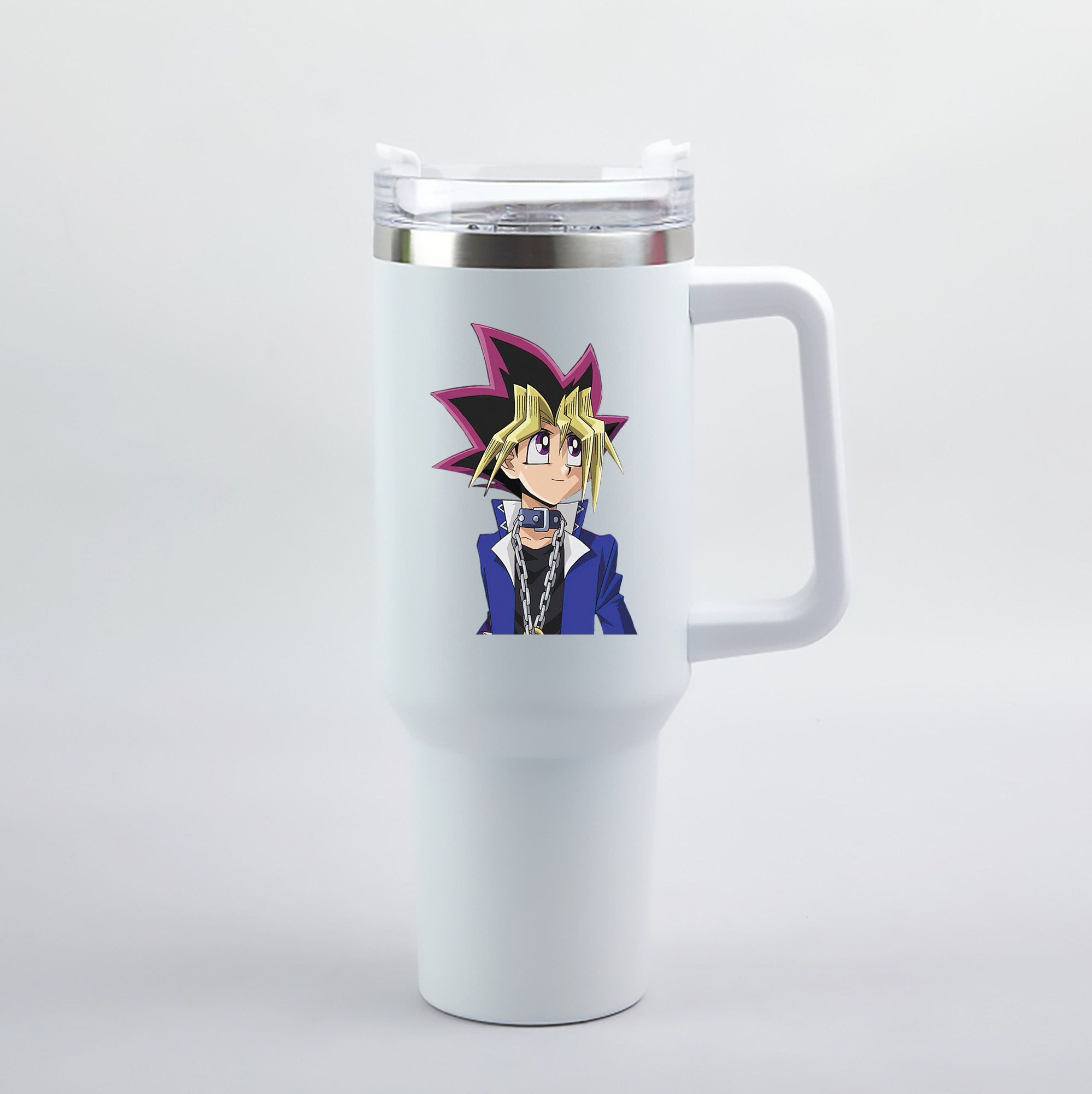 （画像用） 遊☆戯☆王 Yu-Gi-Oh! 1200mL車用タンブラー（カラープリント）