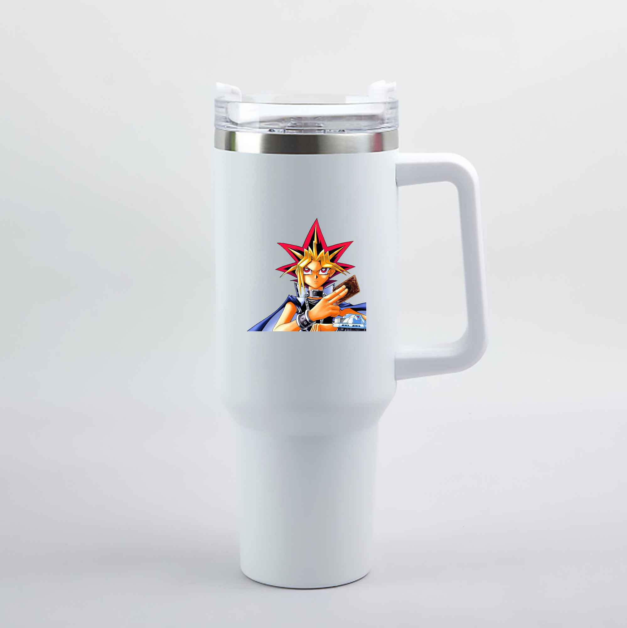 （画像用） 遊☆戯☆王 Yu-Gi-Oh! 1200mL車用タンブラー（カラープリント）
