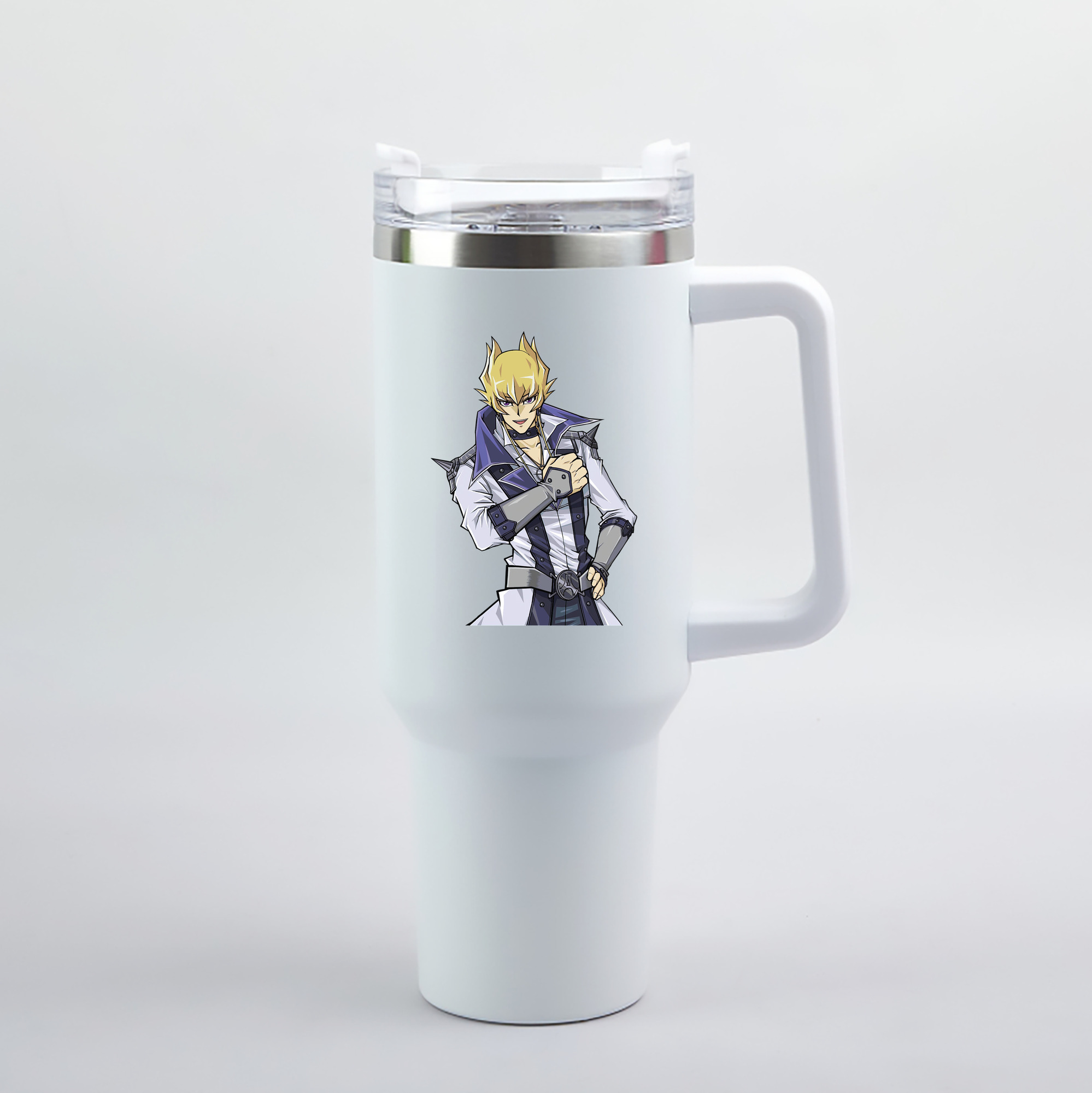 （画像用） 遊☆戯☆王 Yu-Gi-Oh! 1200mL車用タンブラー（カラープリント）
