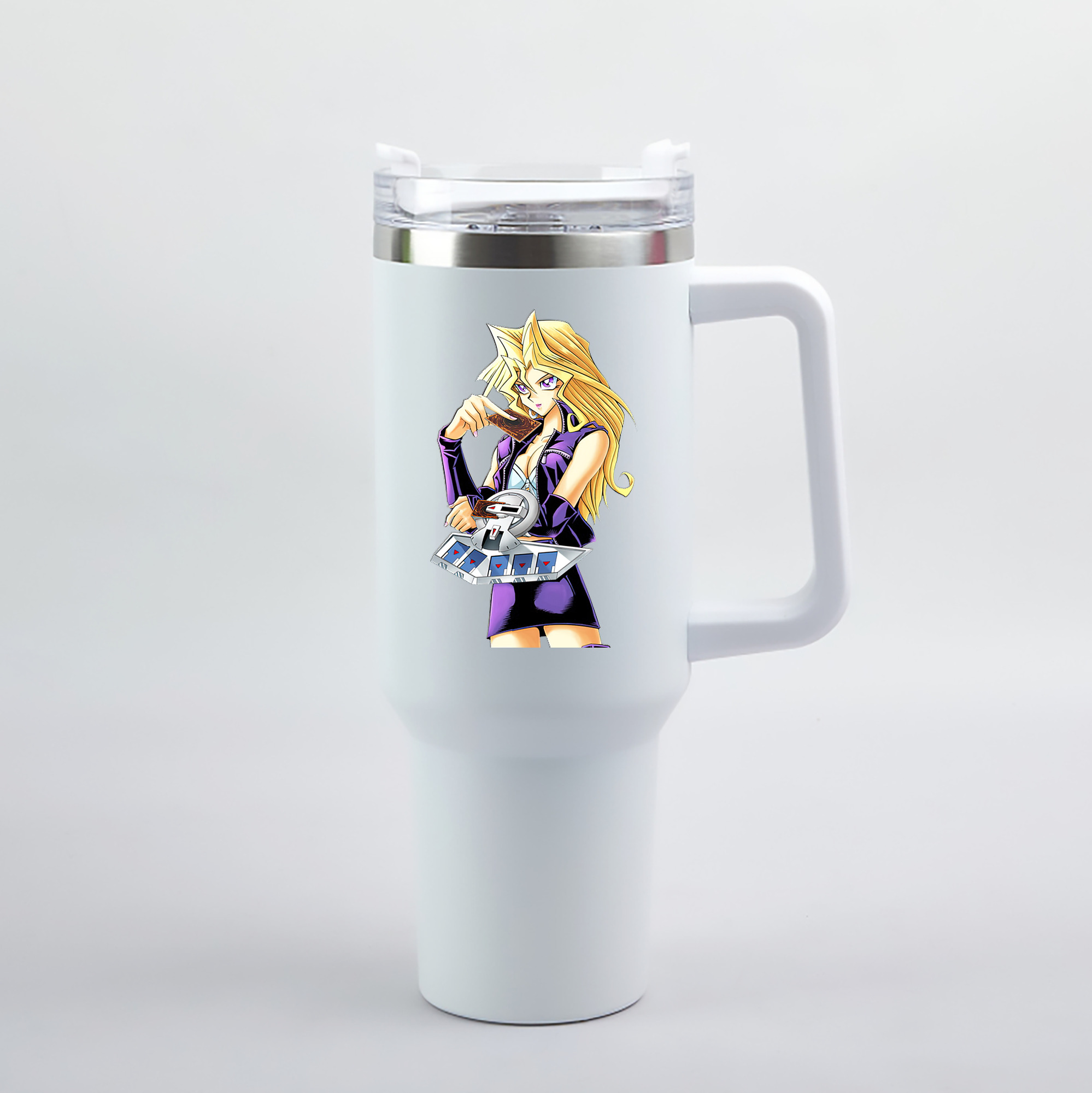 （画像用） 遊☆戯☆王 Yu-Gi-Oh! 1200mL車用タンブラー（カラープリント）