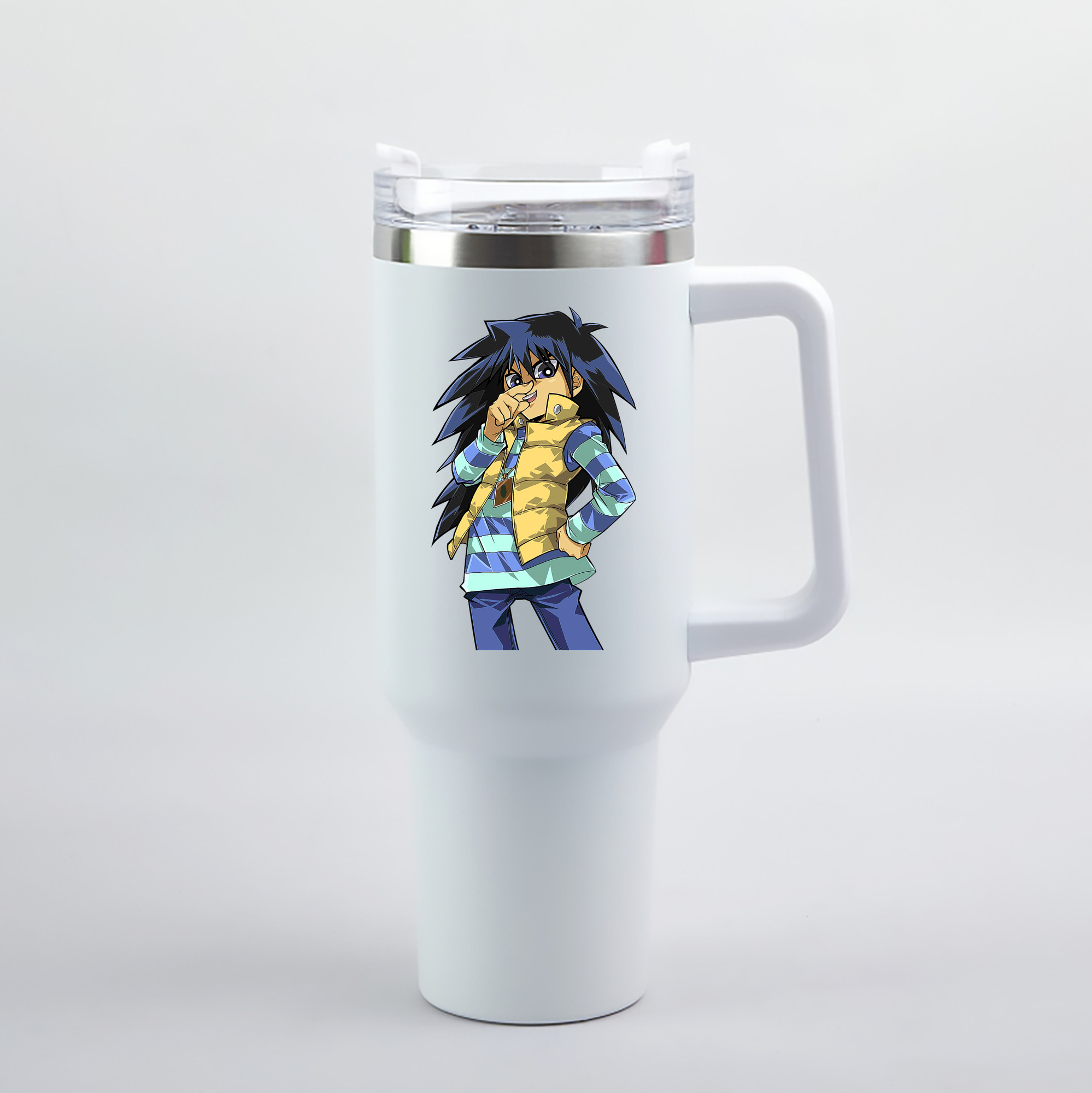 （画像用） 遊☆戯☆王 Yu-Gi-Oh! 1200mL車用タンブラー（カラープリント）