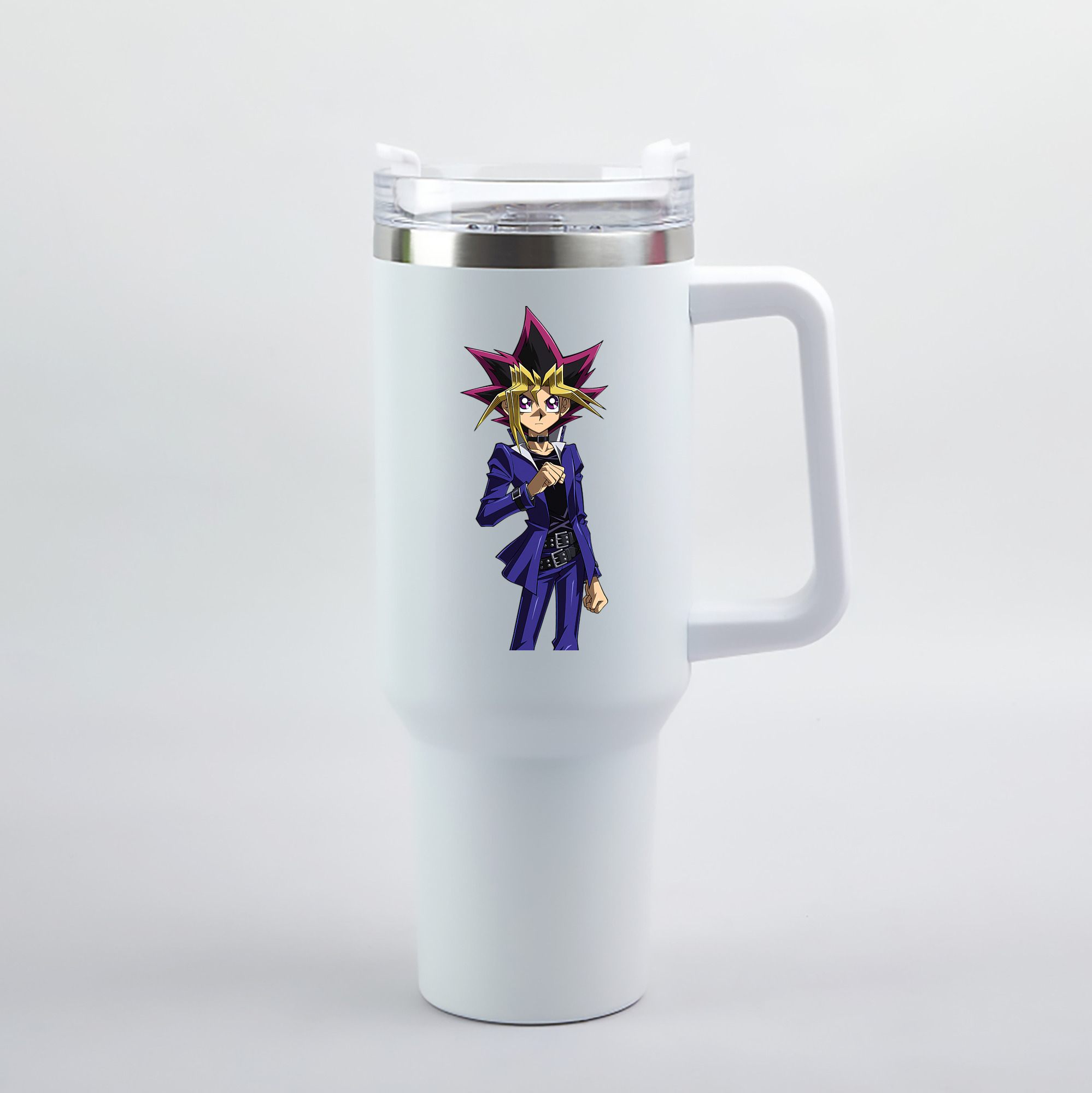 （画像用） 遊☆戯☆王 Yu-Gi-Oh! 1200mL車用タンブラー（カラープリント）