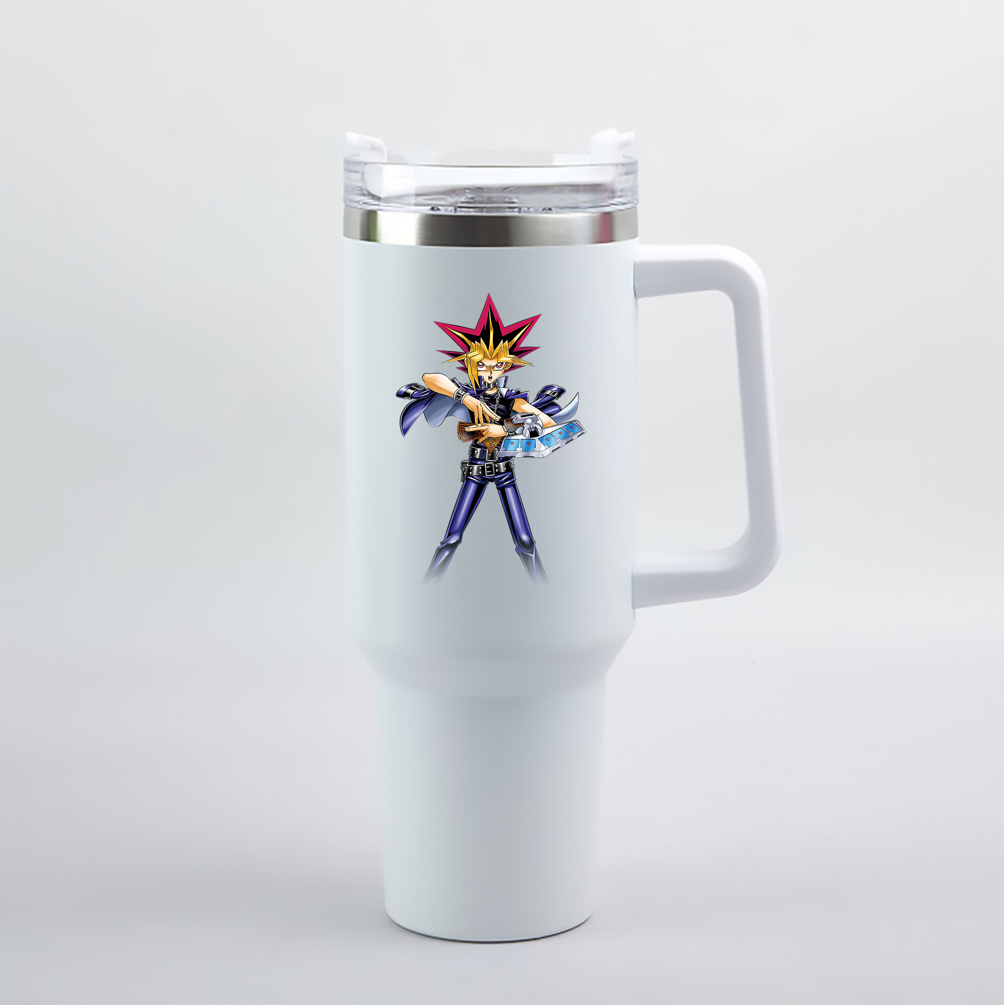 （画像用） 遊☆戯☆王 Yu-Gi-Oh! 1200mL車用タンブラー（カラープリント）