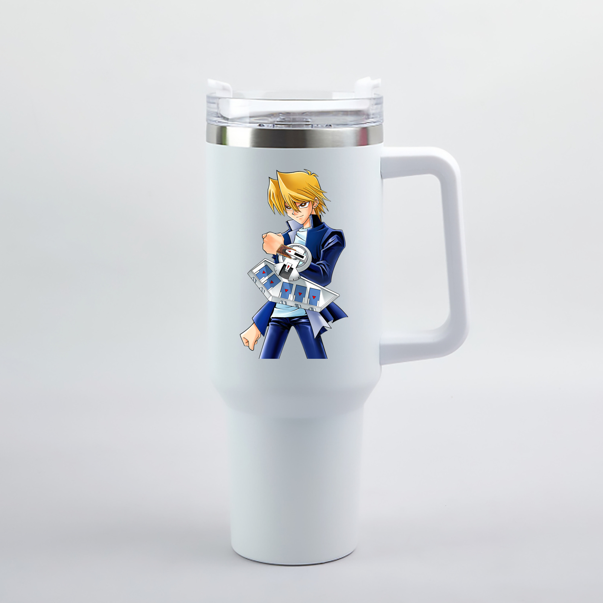 （画像用） 遊☆戯☆王 Yu-Gi-Oh! 1200mL車用タンブラー（カラープリント）
