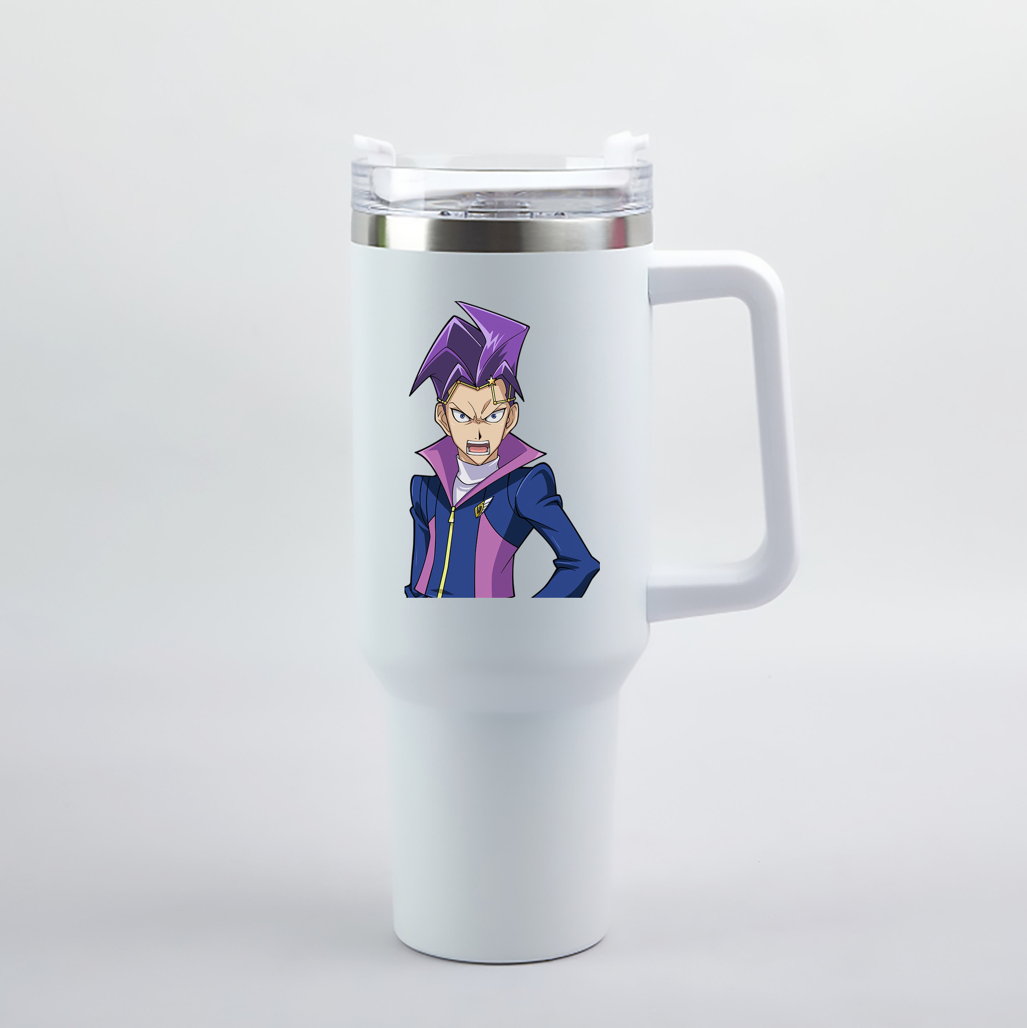 （画像用） 遊☆戯☆王 Yu-Gi-Oh! 1200mL車用タンブラー（カラープリント）