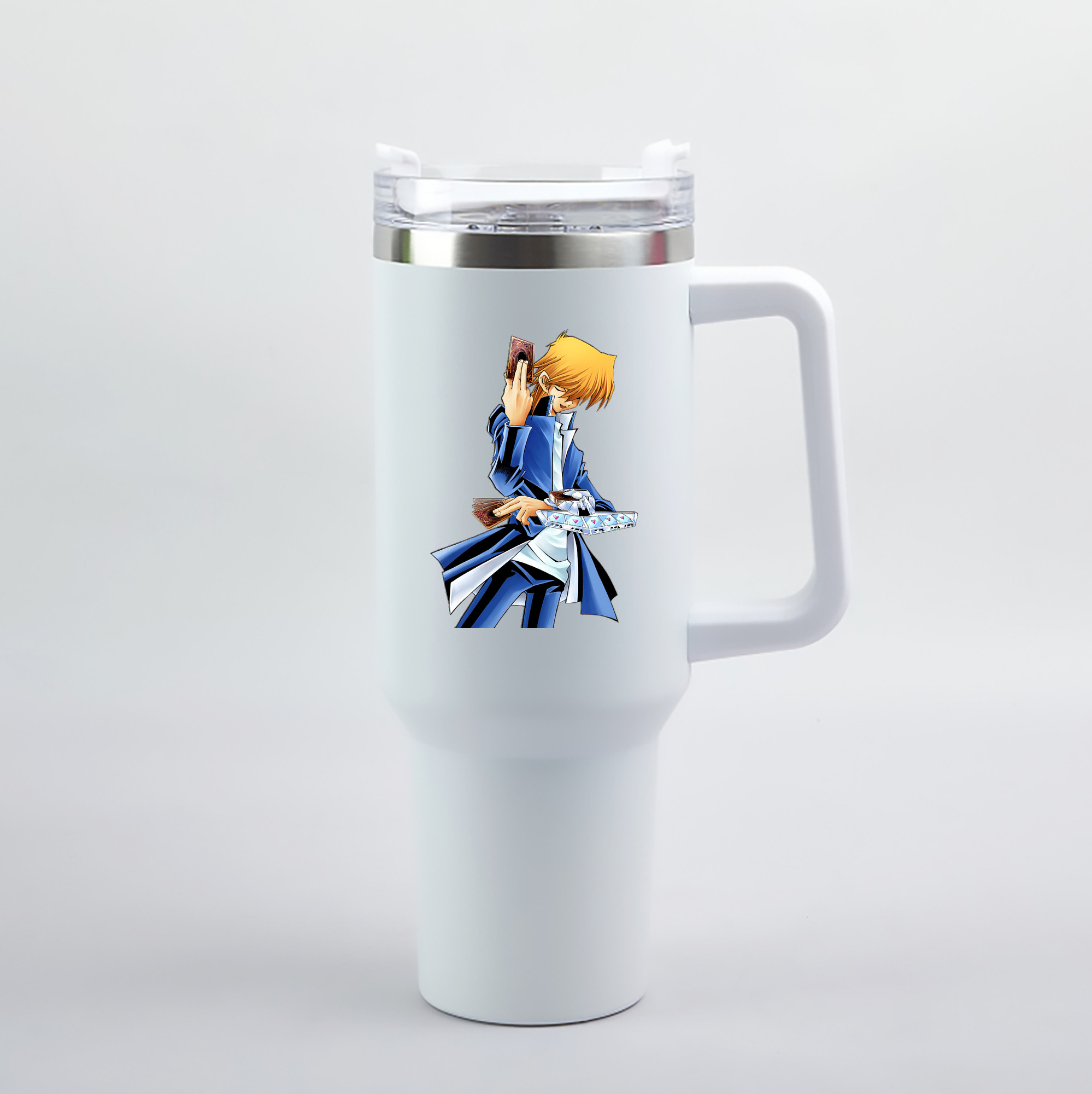 （画像用） 遊☆戯☆王 Yu-Gi-Oh! 1200mL車用タンブラー（カラープリント）