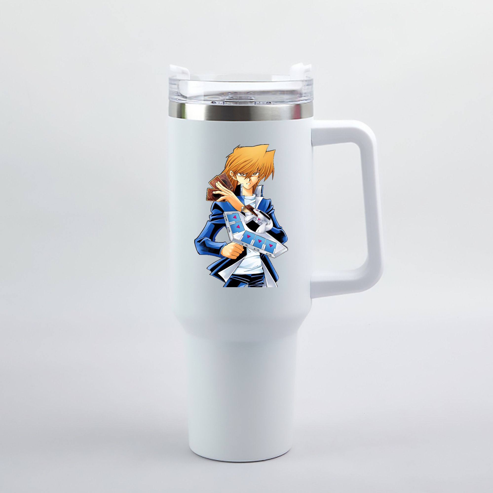 （画像用） 遊☆戯☆王 Yu-Gi-Oh! 1200mL車用タンブラー（カラープリント）