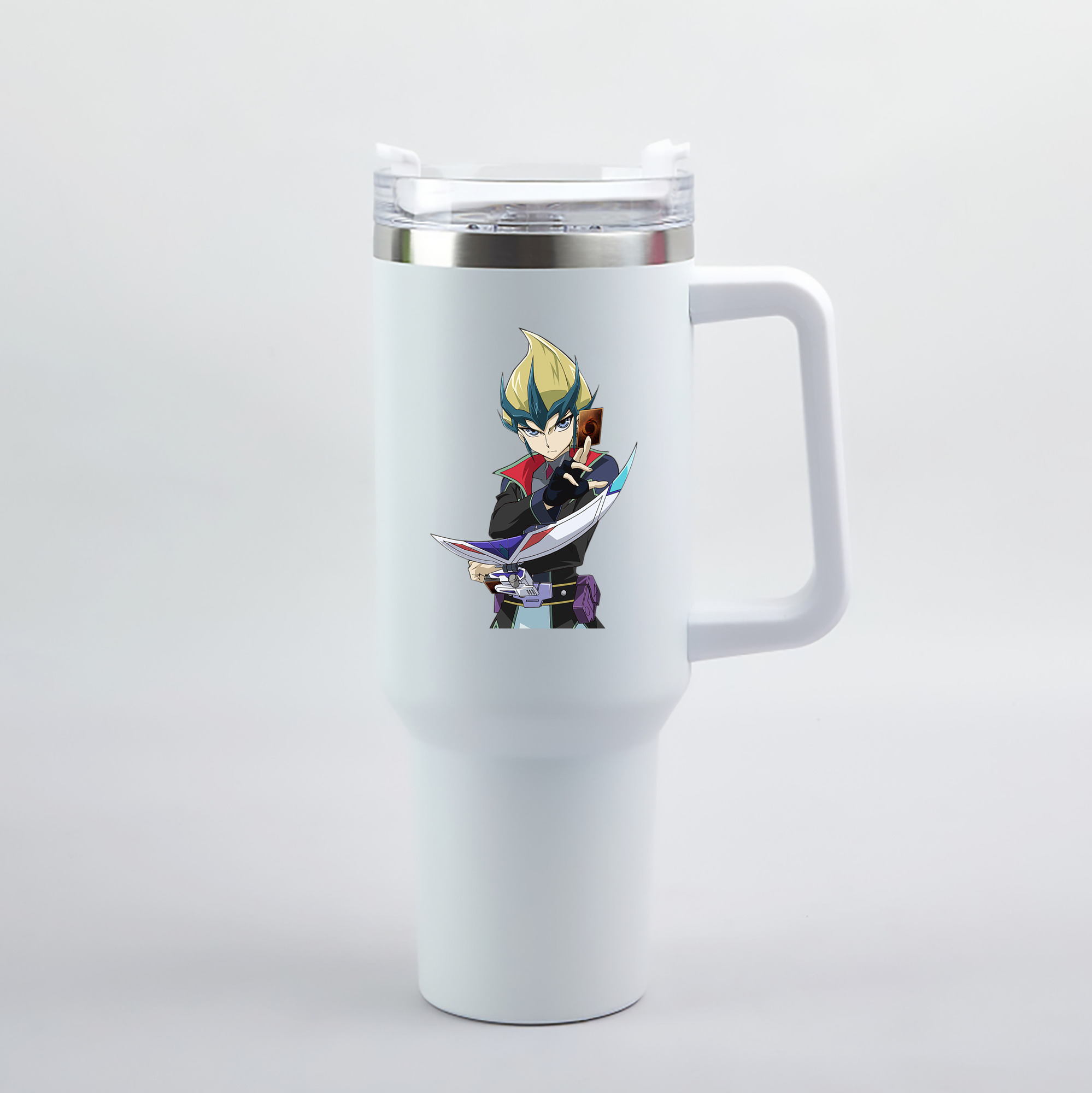 （画像用） 遊☆戯☆王 Yu-Gi-Oh! 1200mL車用タンブラー（カラープリント）