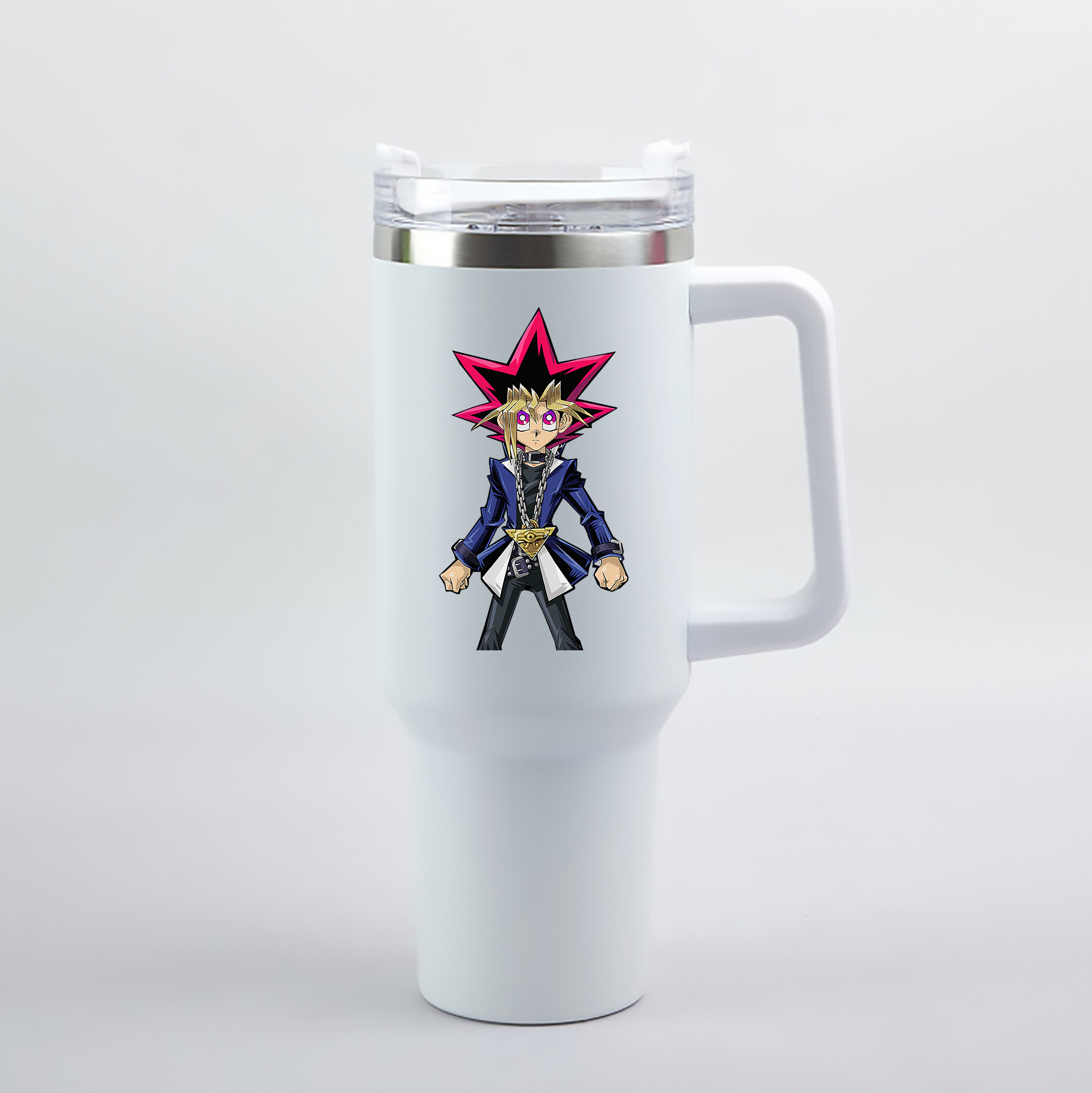 （画像用） 遊☆戯☆王 Yu-Gi-Oh! 1200mL車用タンブラー（カラープリント）