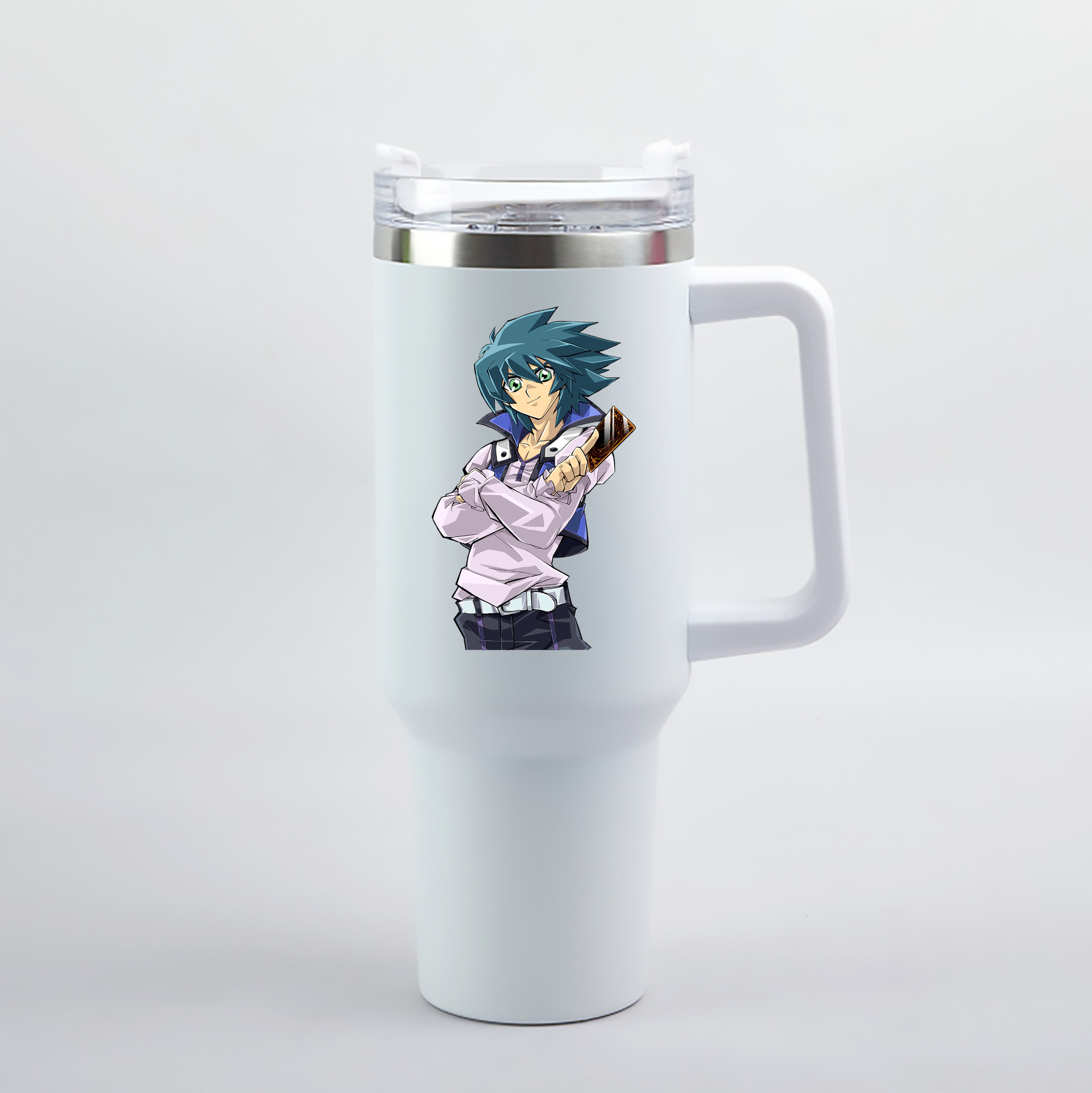 （画像用） 遊☆戯☆王 Yu-Gi-Oh! 1200mL車用タンブラー（カラープリント）